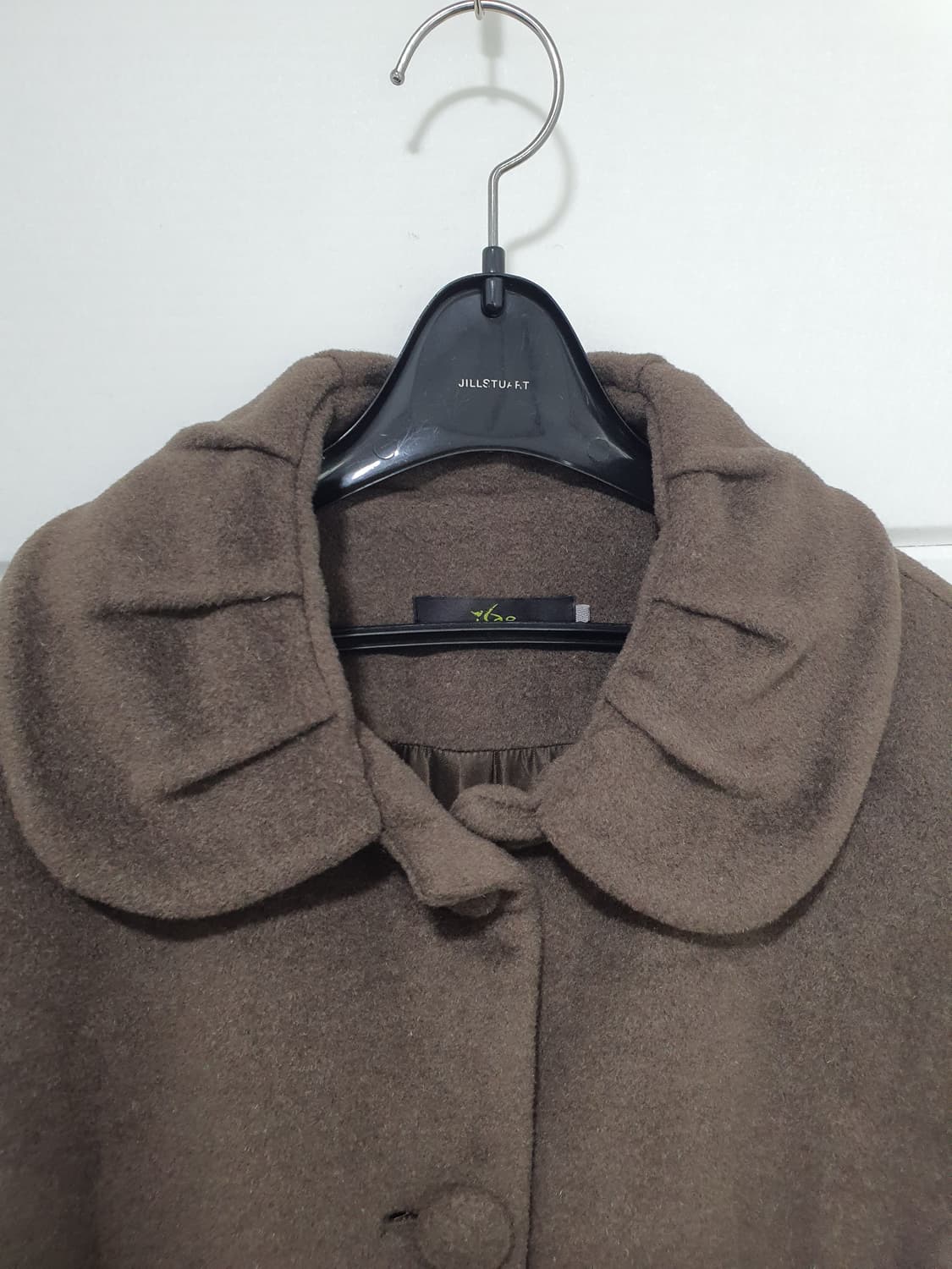 이새 isae 앙고라혼방 라운드넥 코트 사이즈 6 상품이미지5