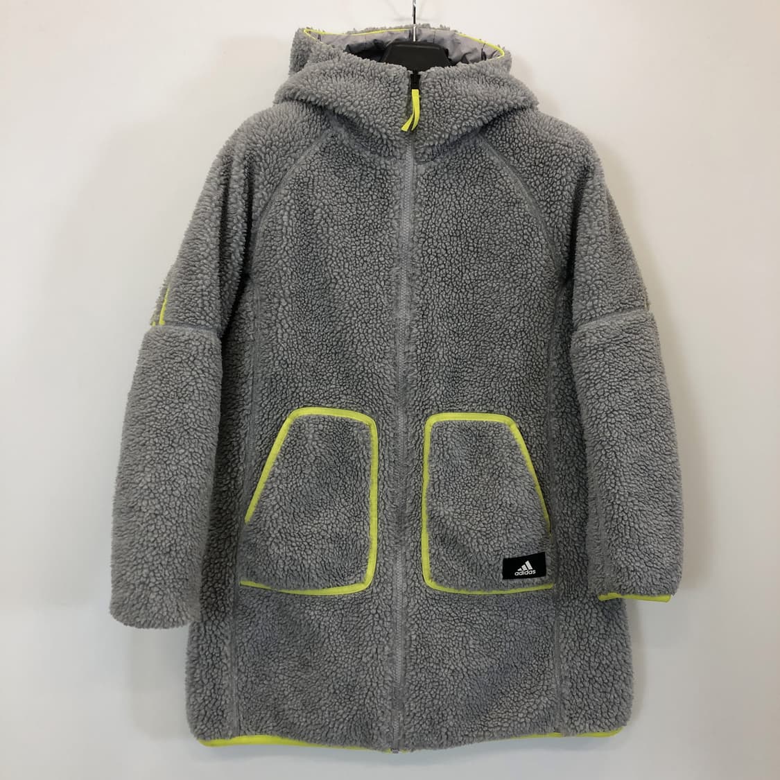 아디다스 리버시블 롱 쉐르파점퍼 M  상품이미지1