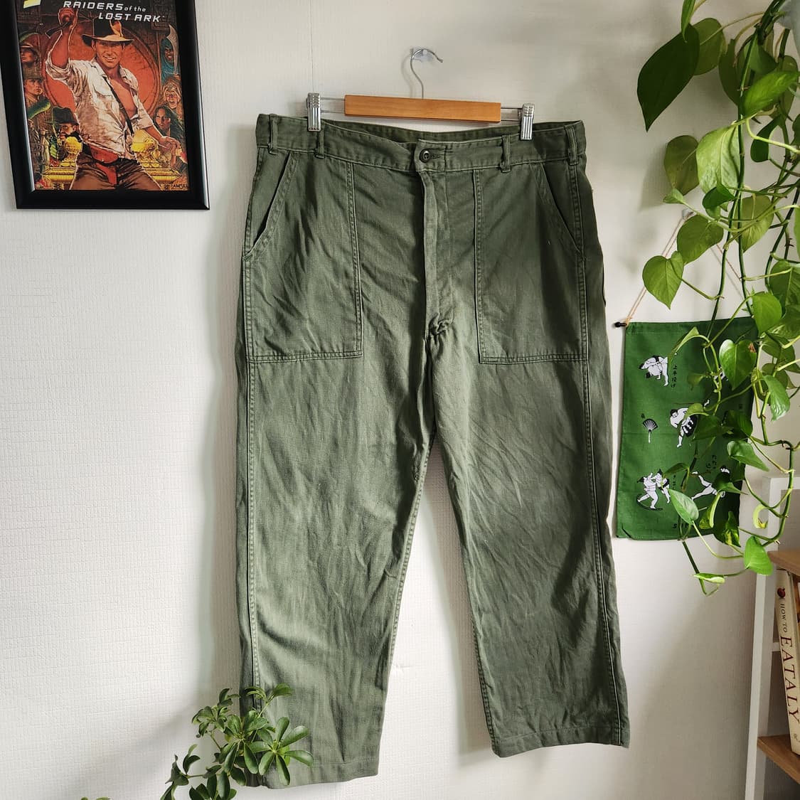 80s US Army fatigue pants(USAmade) 상품이미지1