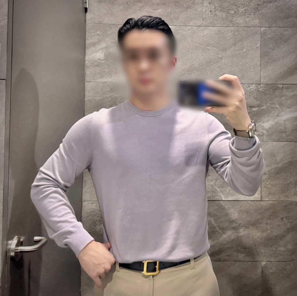 [정품] 수트서플라이 코튼실크 크루넥 100 상품이미지3