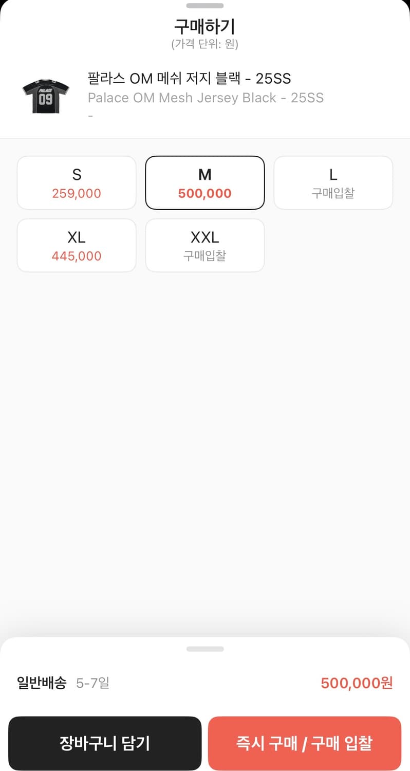 팔라스 OM 메쉬 저지 블랙 - 25ss 상품이미지3