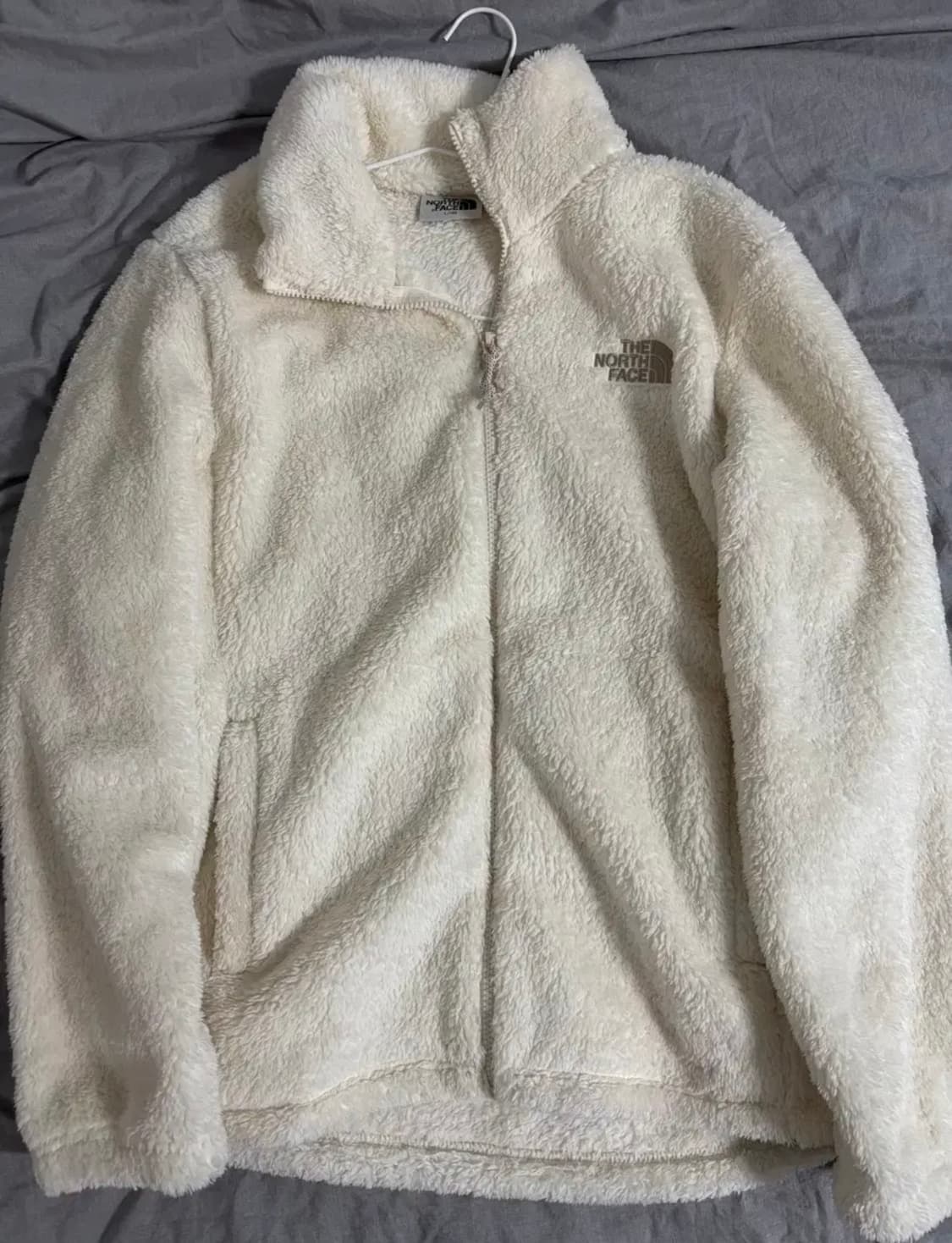 노스페이스 화이트라벨 컴피 알파 플리스 집업 크림 상품이미지1