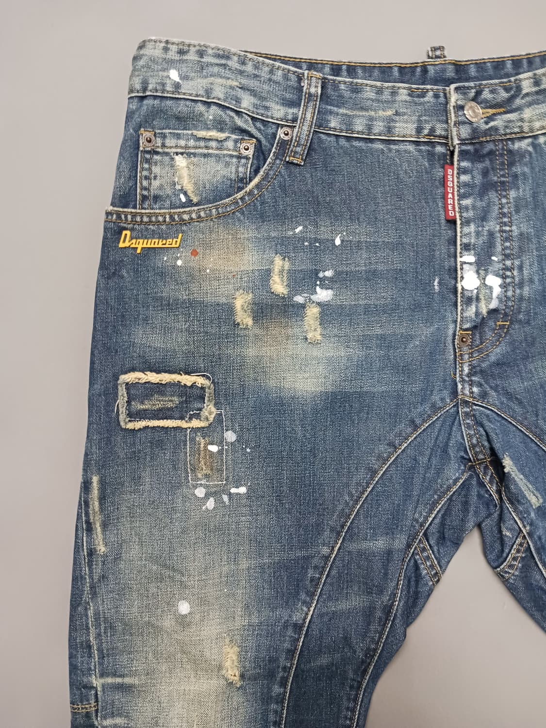 [36] 디스퀘어드2 콜마이너 바이커진 청바지 상품이미지2