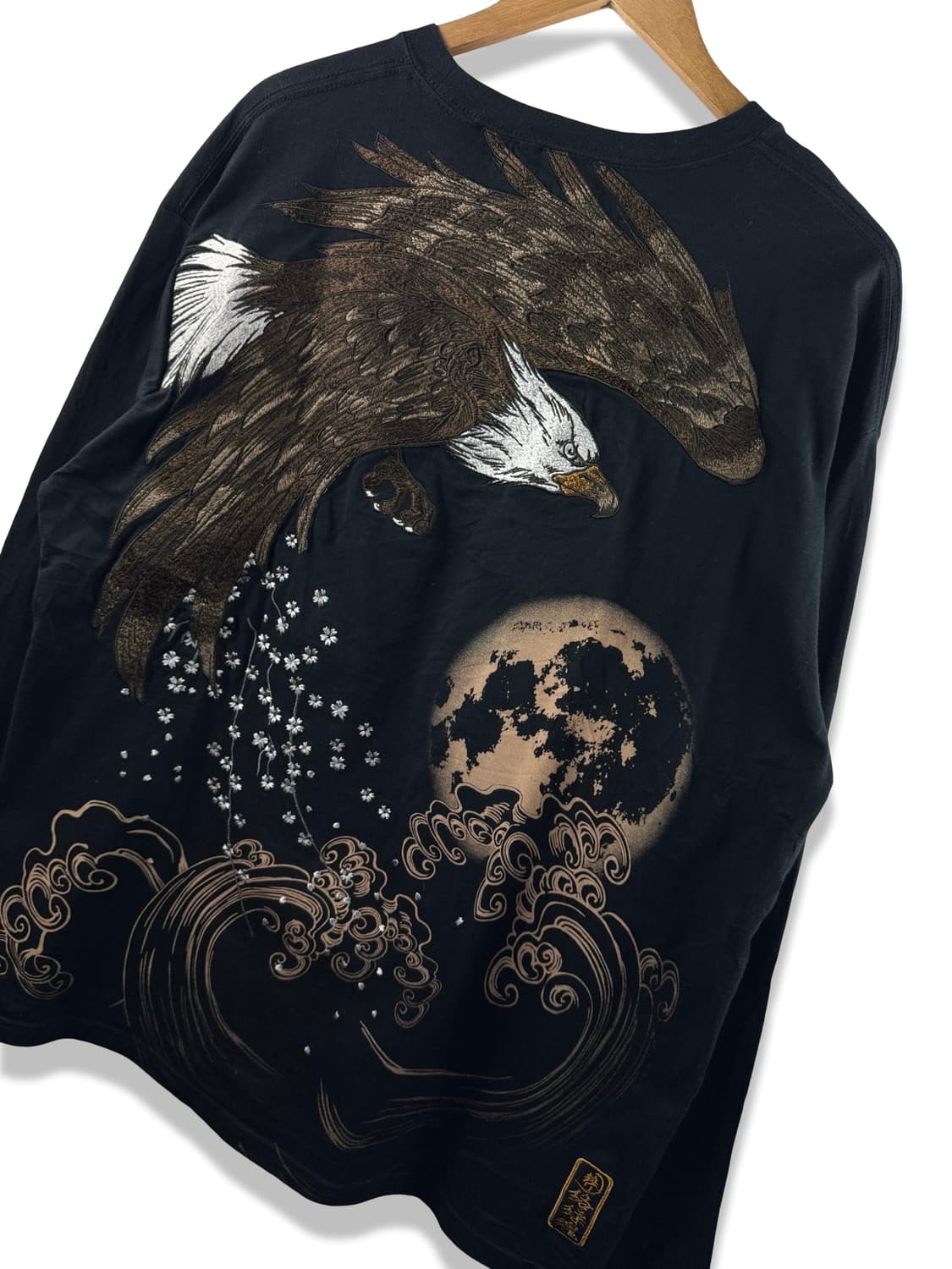 JPN 오리엔탈 독수리 자수 롱슬리브1866 상품이미지5