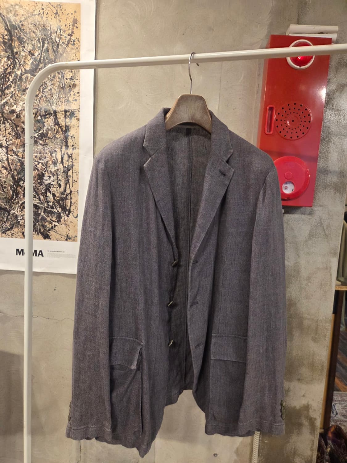 아르마니 꼴레지오니 린넨자켓 상품이미지6