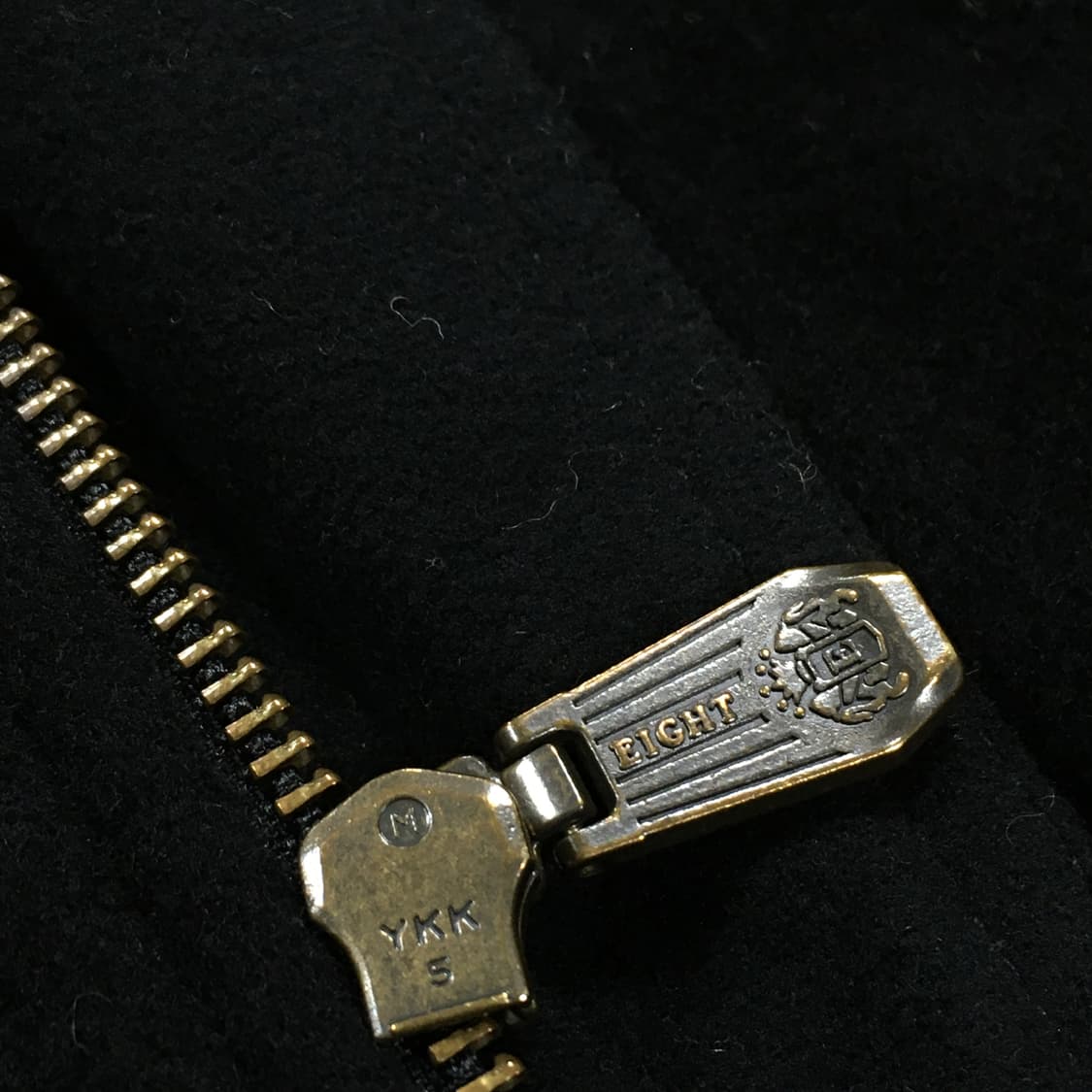 투티/0337 RARUVAN JPN 빈티지 블랙 숏 코트 울 자켓 블랙 상품이미지6