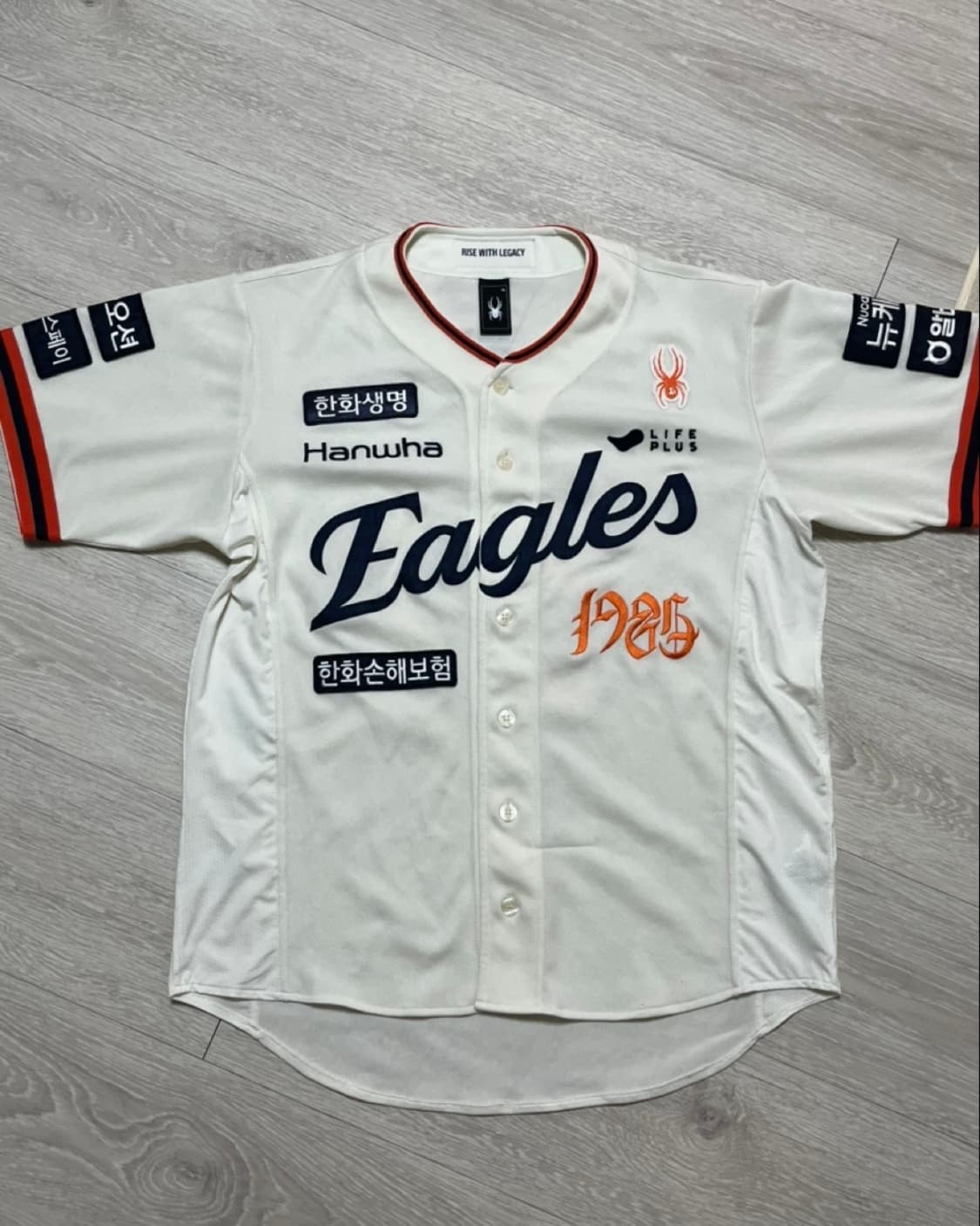 한화이글스 40주년 레거시 유니폼 문현빈 마킹 상품이미지2