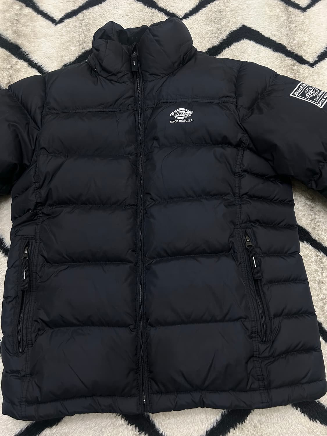 [S]디키즈 덕다운 경량 패딩/블랙 상품이미지3