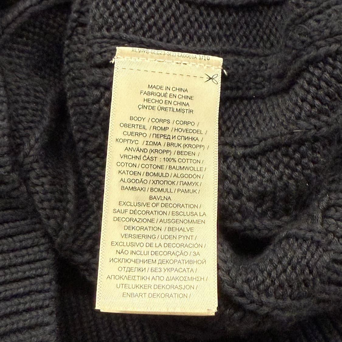 폴로 랄프로렌 네이비 니트 가디건 상품이미지6