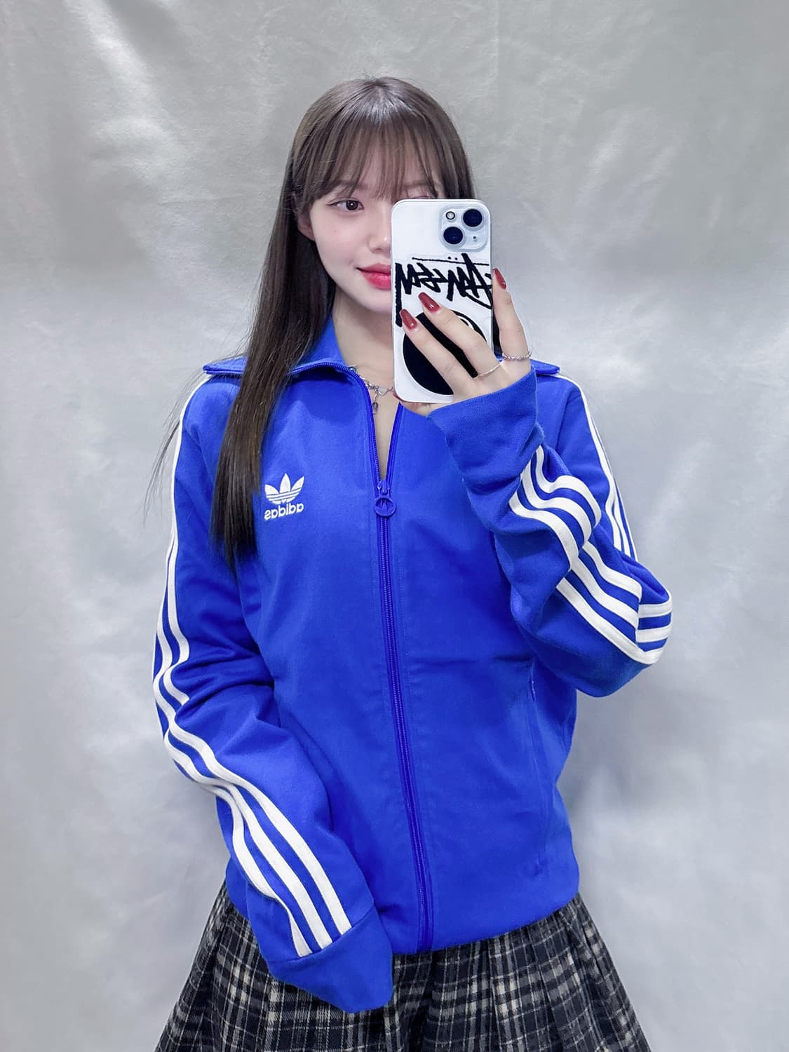 아디다스 베이비블루 삼선 유로파 트랙탑 상품이미지2