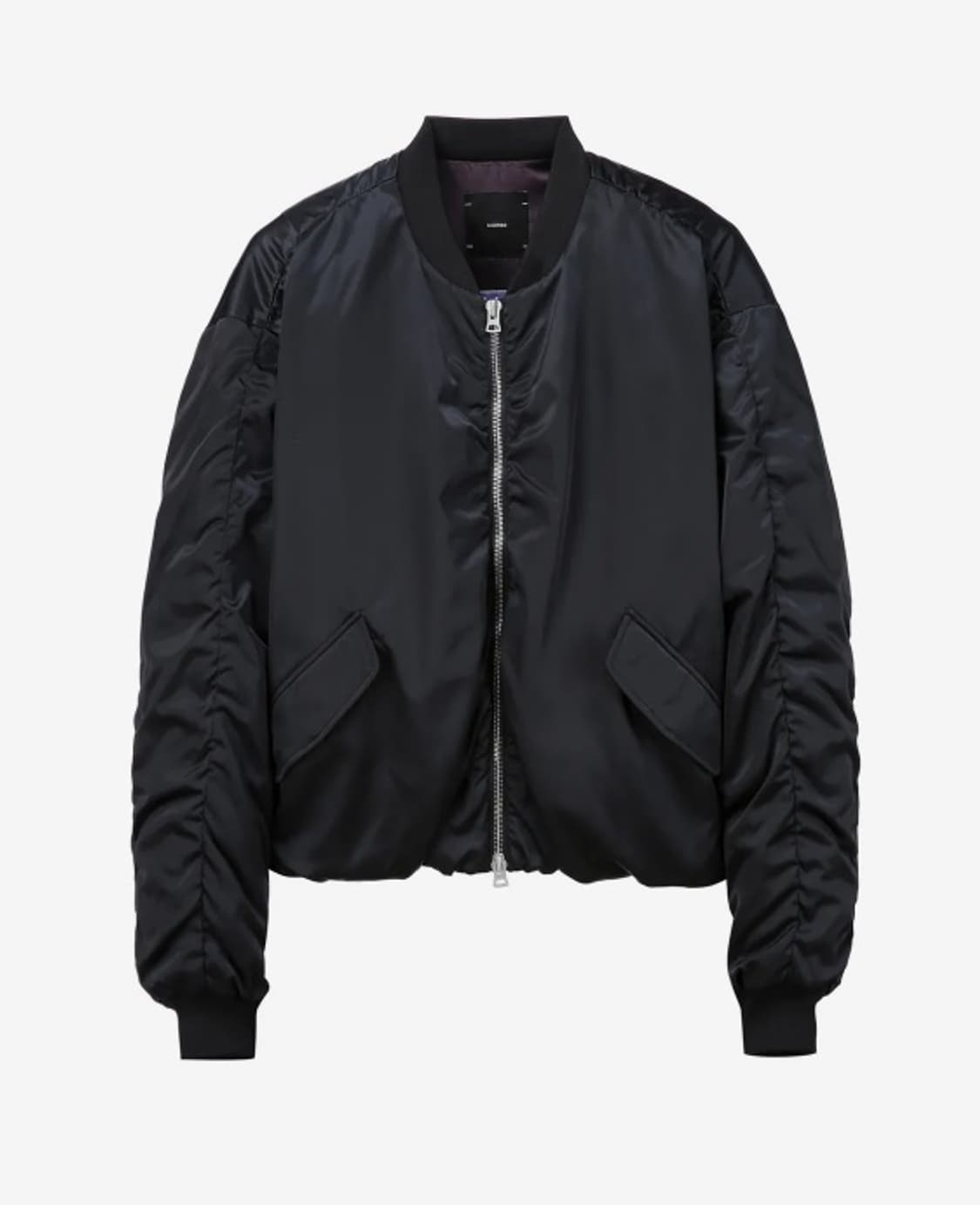 oam팩토리 x 일꼬르소 셔링 ma-1 블랙 L 상품이미지1