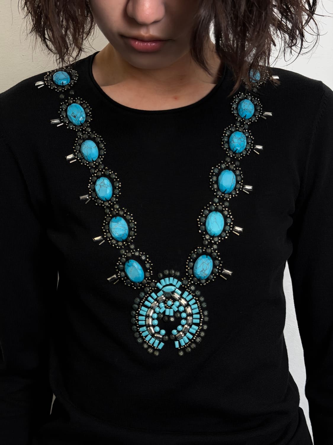 native american necklace long sleeve  상품이미지2