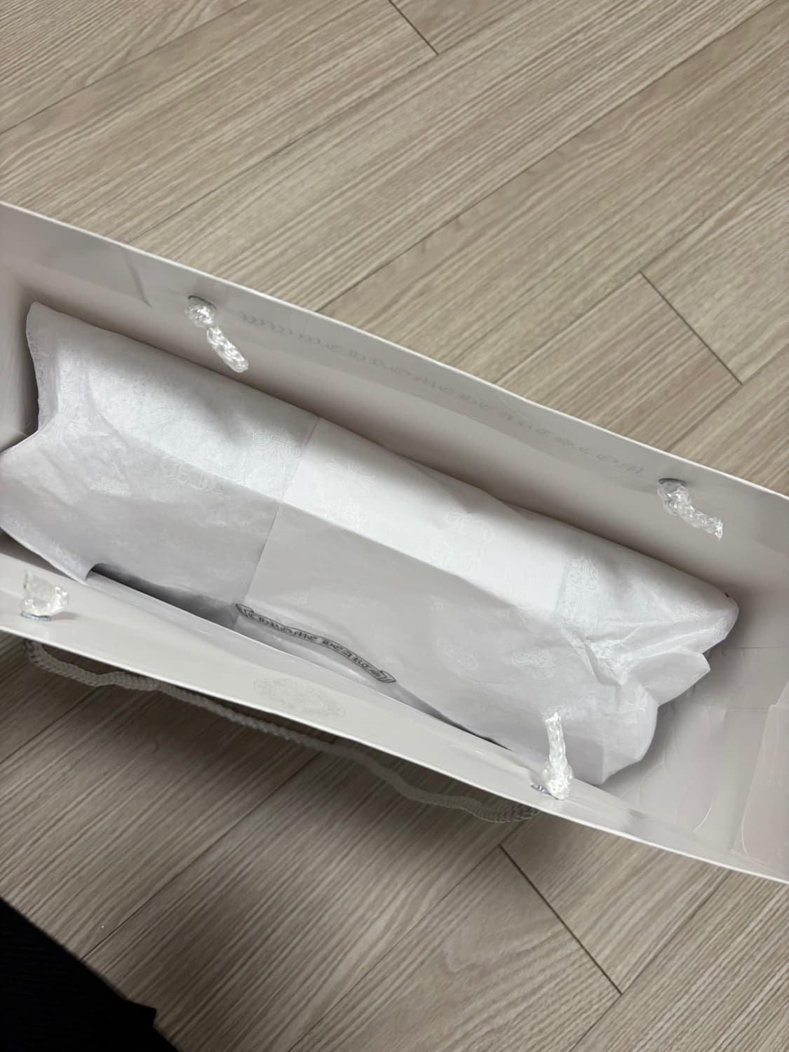 크롬하츠 홀스슈 로고 롱슬리브 티셔츠 블랙M - 홍콩 한정  상품이미지4