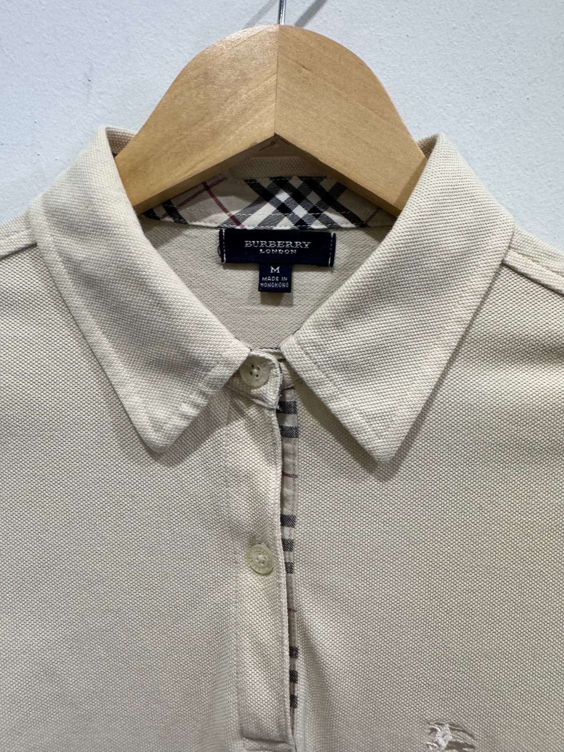 버버리 런던 여성 폴로 티셔츠 M 정품 상품이미지3