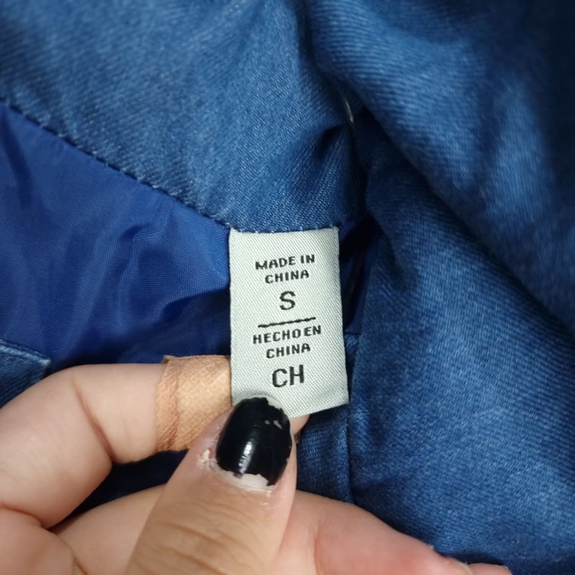 리바이스 데님 푸퍼 다운 숏 패딩 M16779 상품이미지9