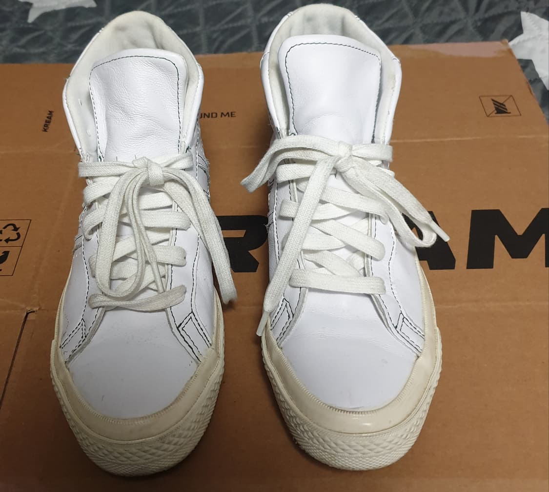 (콜라보제품) 컨버스 케이스스터디 원스타 아카데미 레더 하이 (240) 상품이미지3