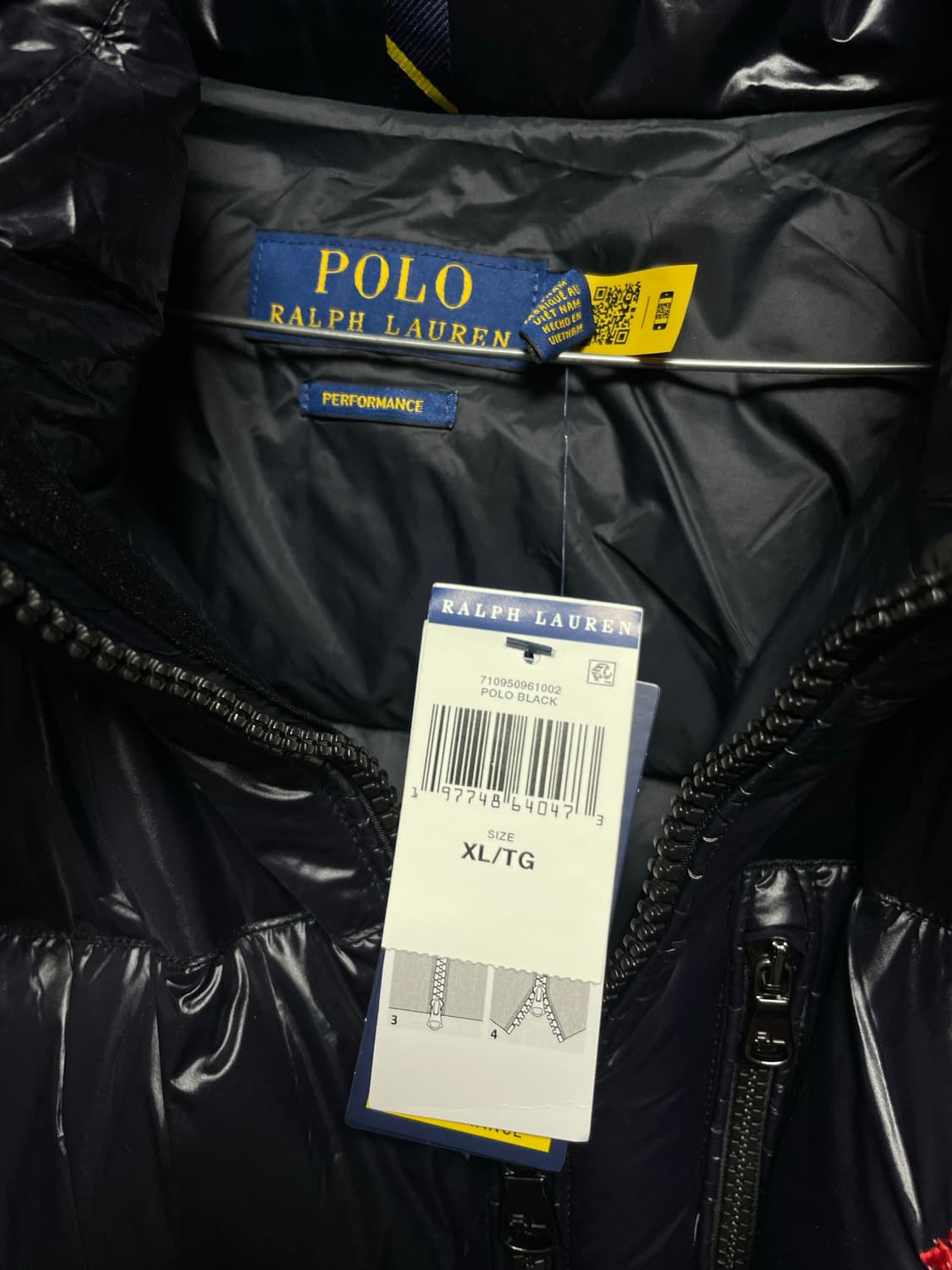 [새상품/XL사이즈] 24FW 폴로랄프로렌 유광 푸퍼 패딩 자켓 상품이미지5