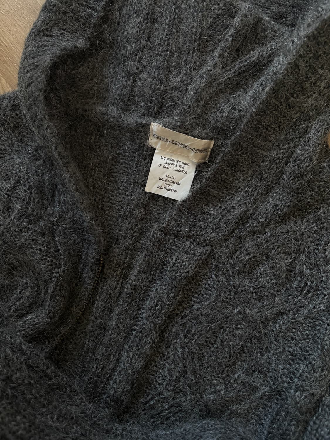 모헤어 니트후드  상품이미지3