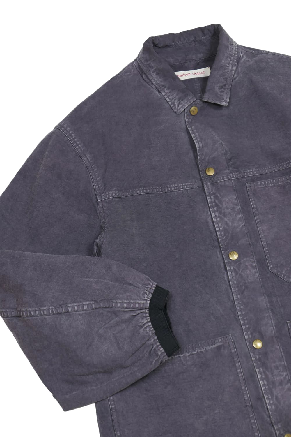 바벨 오브젝트 워시드 코튼 커버올 자켓 상품이미지4