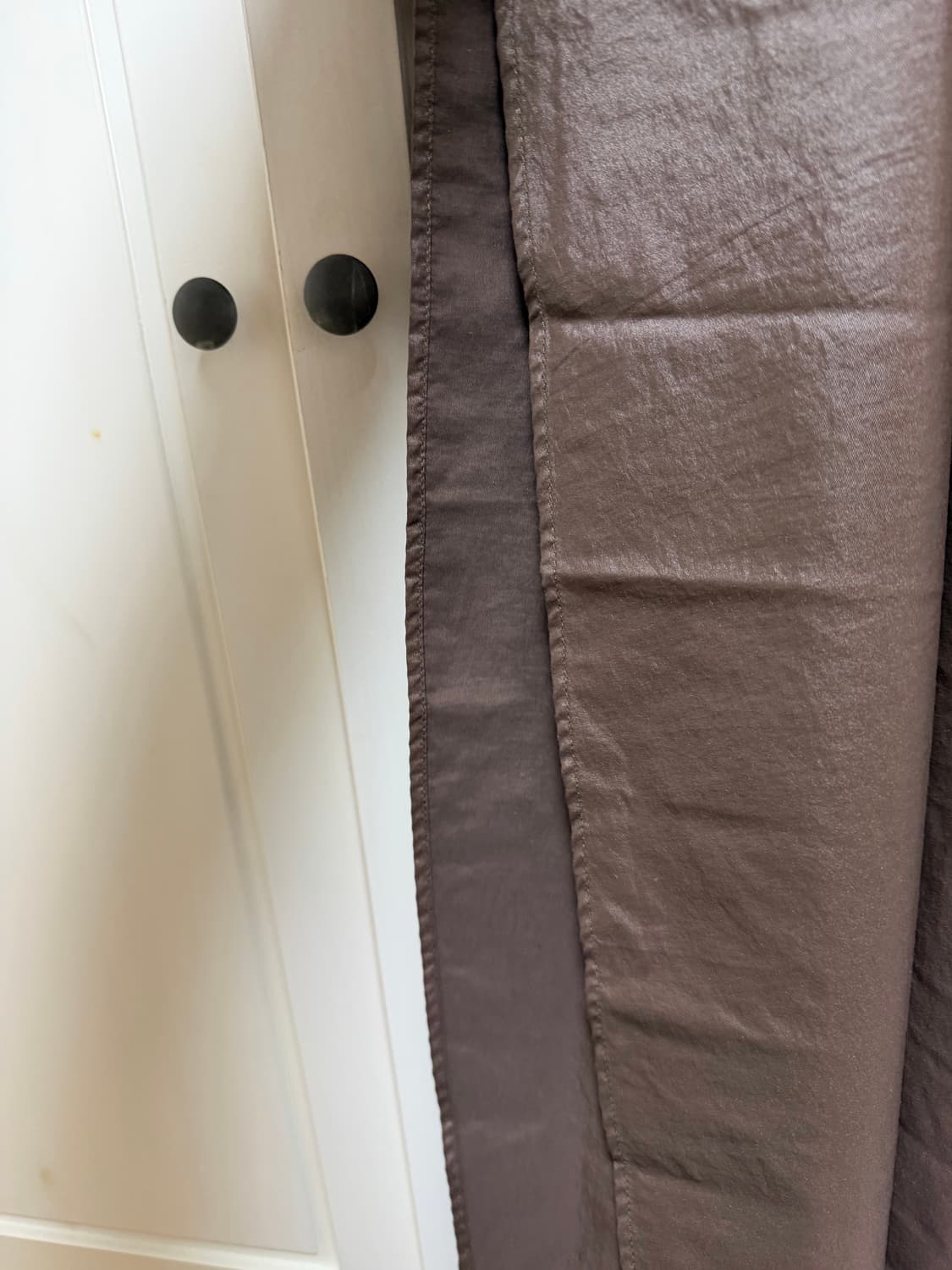 코스모스 COATED SHIRRING SKIRT (BROWN) s 상품이미지5