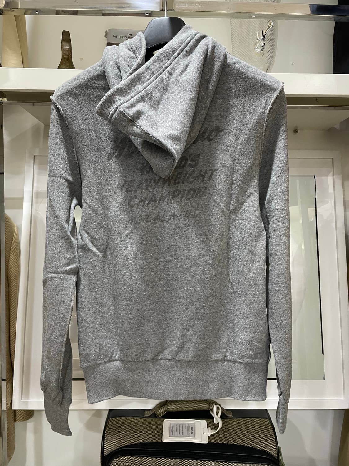 돌체앤가바나/그레이 그래픽후드티(S) 상품이미지2