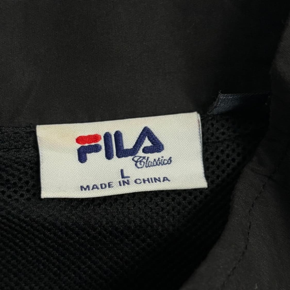 휠라 베이직 로고 바람막이 v1838 상품이미지5