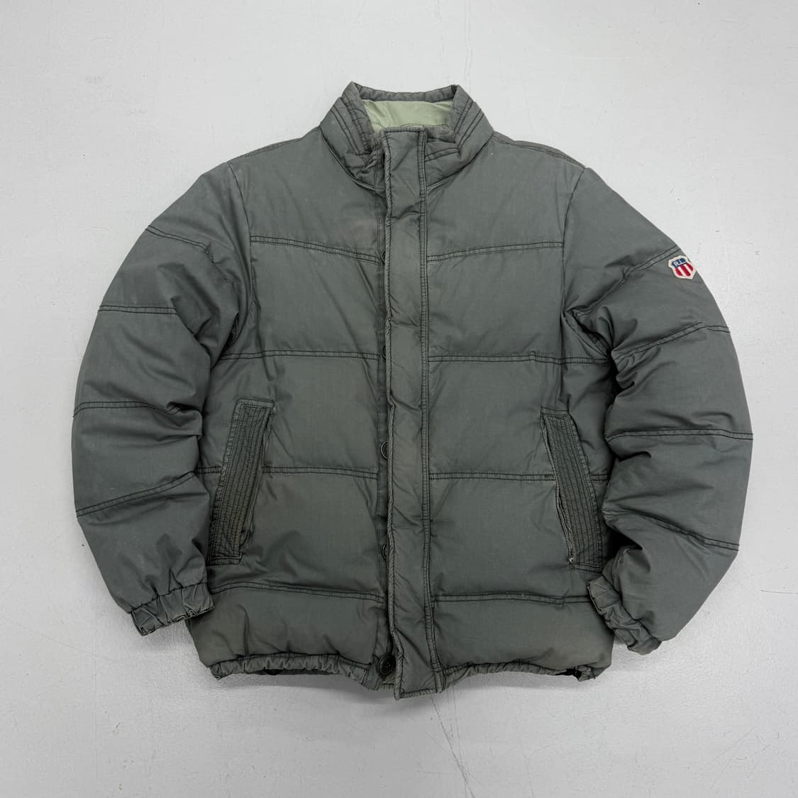 폴로 진스 페이딩 성조기 와펜 리버시블 패딩  상품이미지2