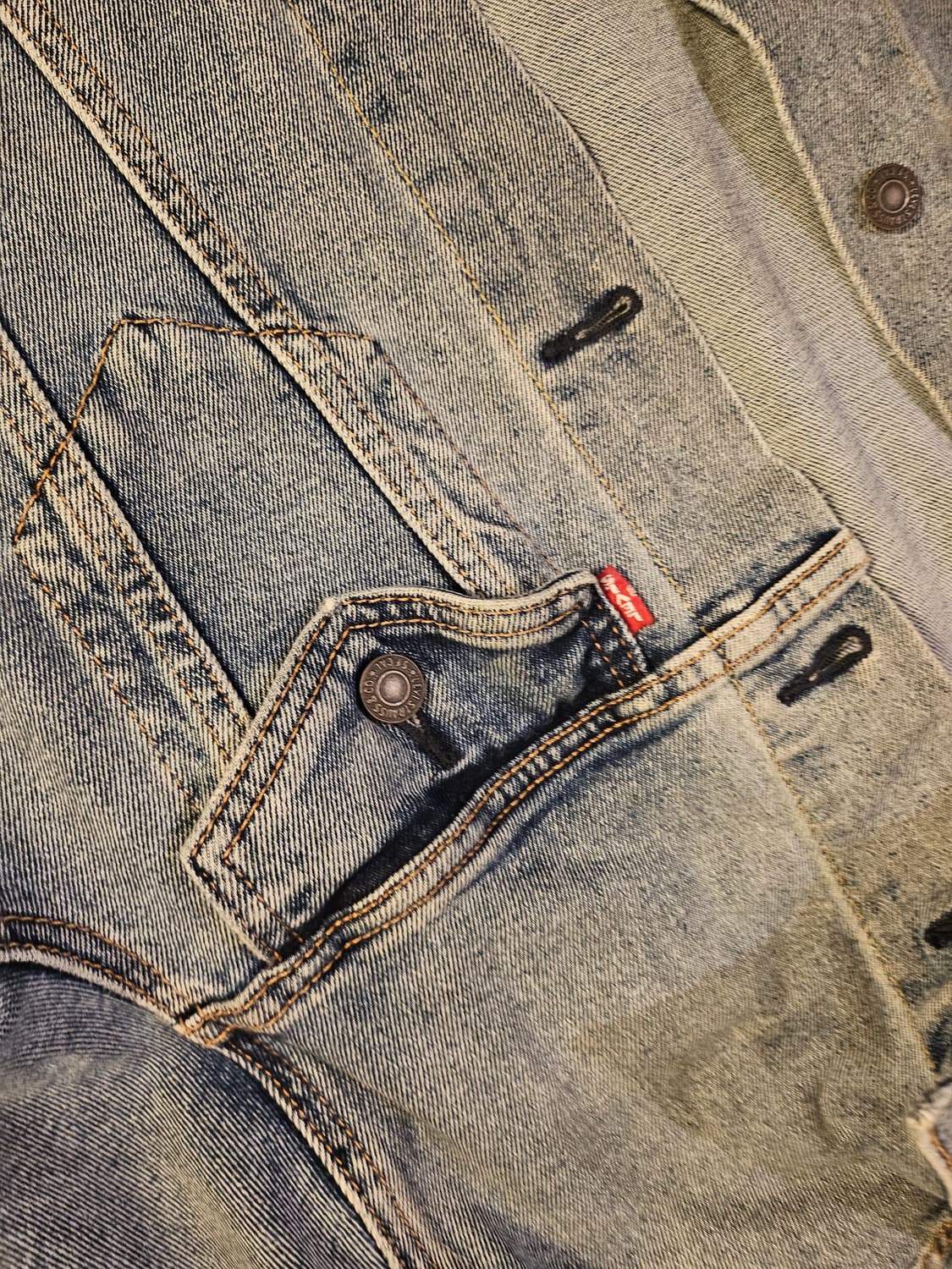 (L-95)리바이스 남성 프리미엄 3세대 데님 트러커 자켓 상품이미지4