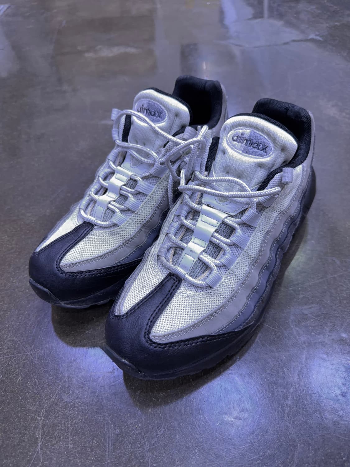 나이키 에어맥스95 에센셜 블랙 그레이 270 상품이미지1