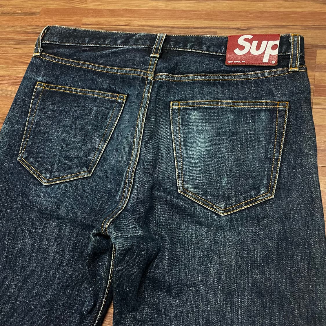 슈프림 미제 셀비지 스트레이트 일자 데님 청바지 32 (33) 상품이미지6