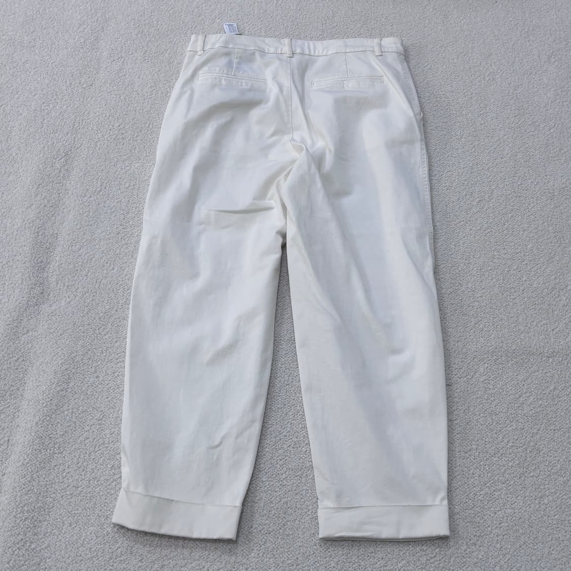 EU40 자라 화이트 청바지 0306E 상품이미지2