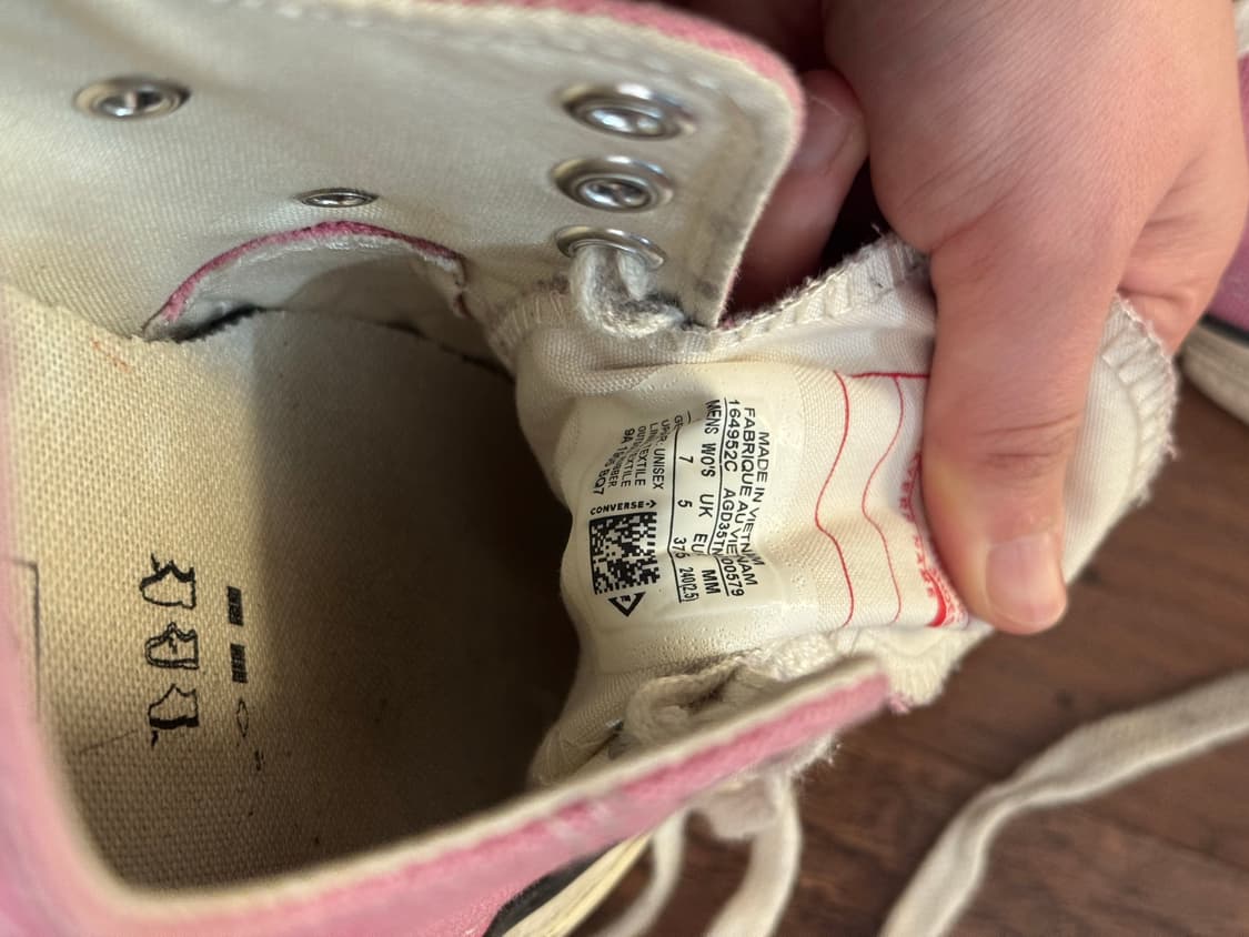 컨버스 척테일러 70 로우 핑크 240mm 상품이미지4