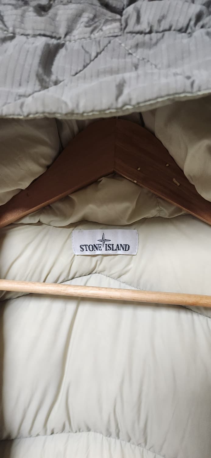 스톤아일랜드 나일론 메탈 그레이 패딩 자켓 상품이미지6