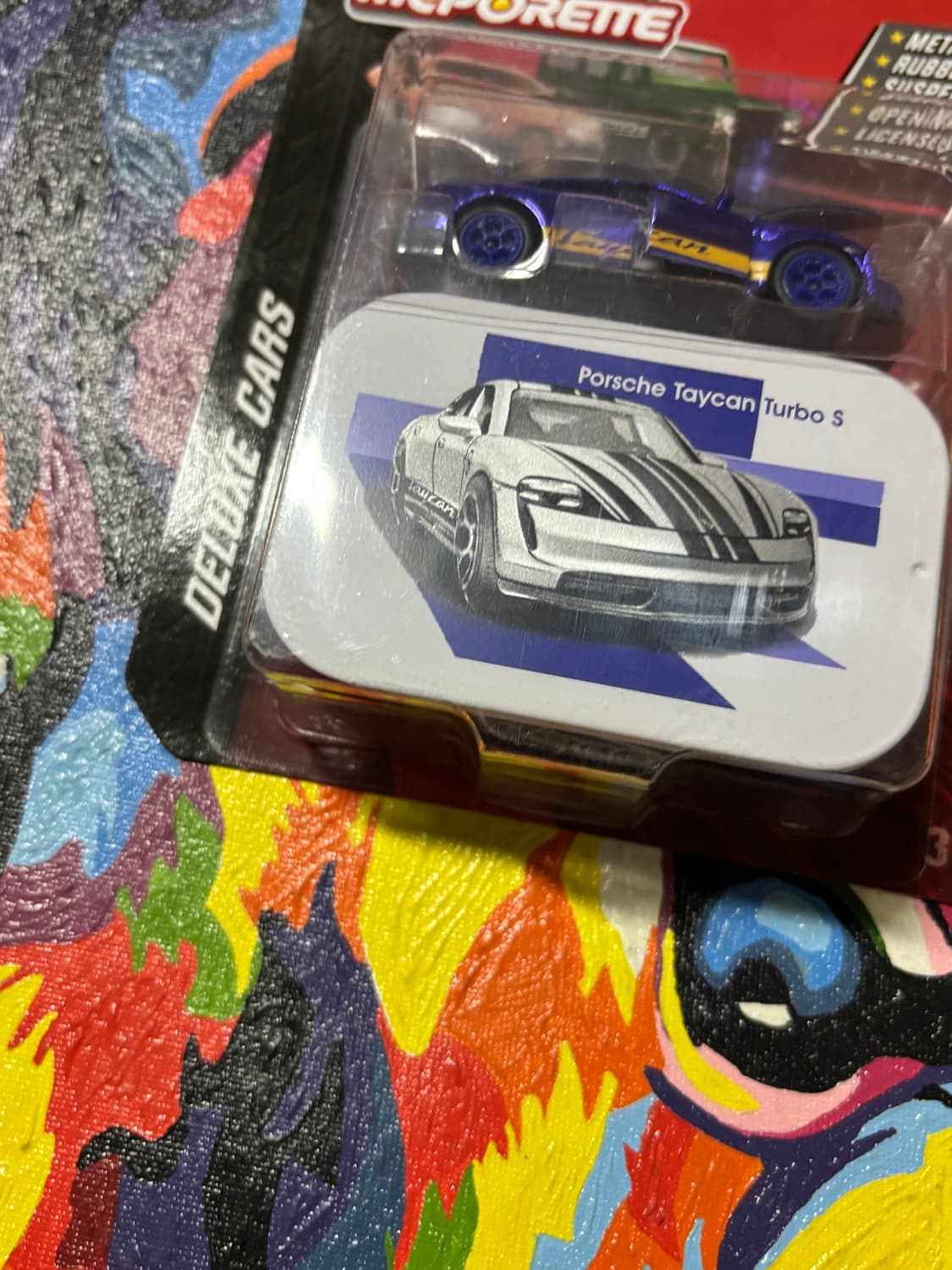 미개봉) 마조렛 포르쉐 타이칸 터보 s 다이캐스트 인테리어 소품 상품이미지5