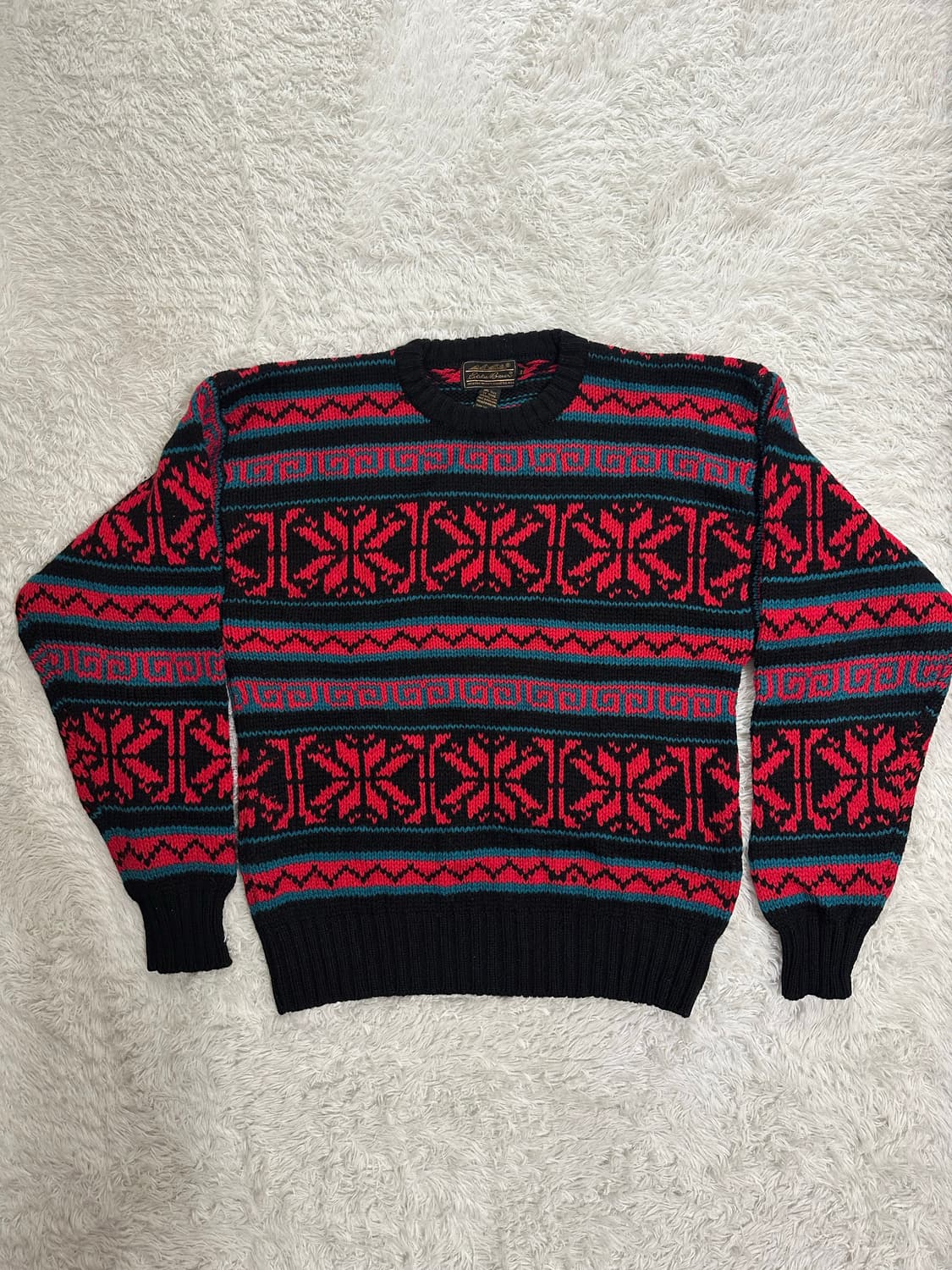 에디 바우어 울 100% 페어아일 니트 L/G 상품이미지3