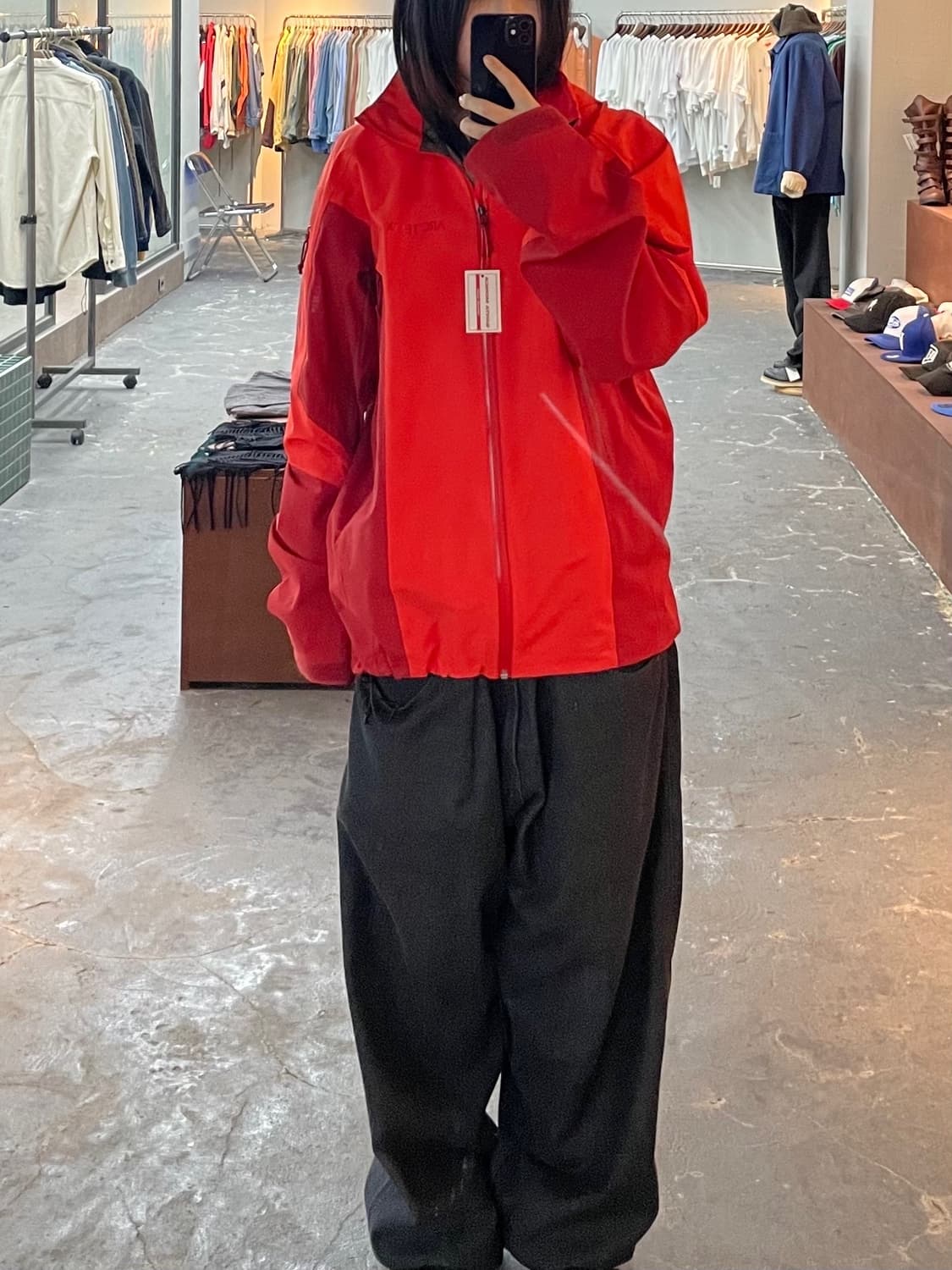 아크테릭스 스트레치 집업 후드 자켓 H1197 상품이미지1