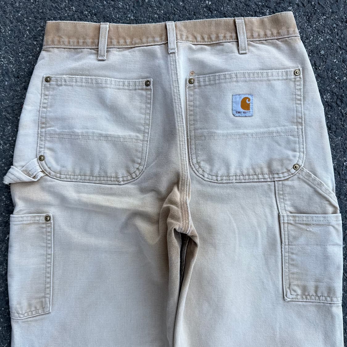 OG 칼하트 B01 BRN 더블니 카펜터팬츠 상품이미지7