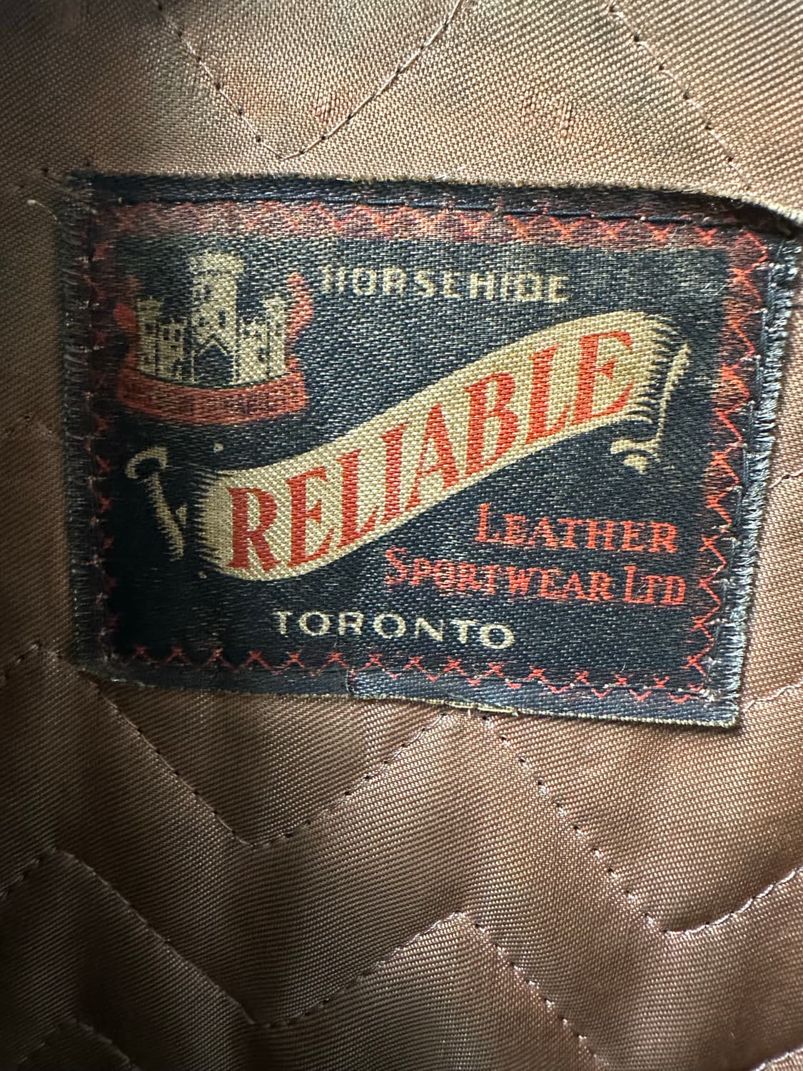 1950년 빈티지 홀스하이드 레더자켓 상품이미지6