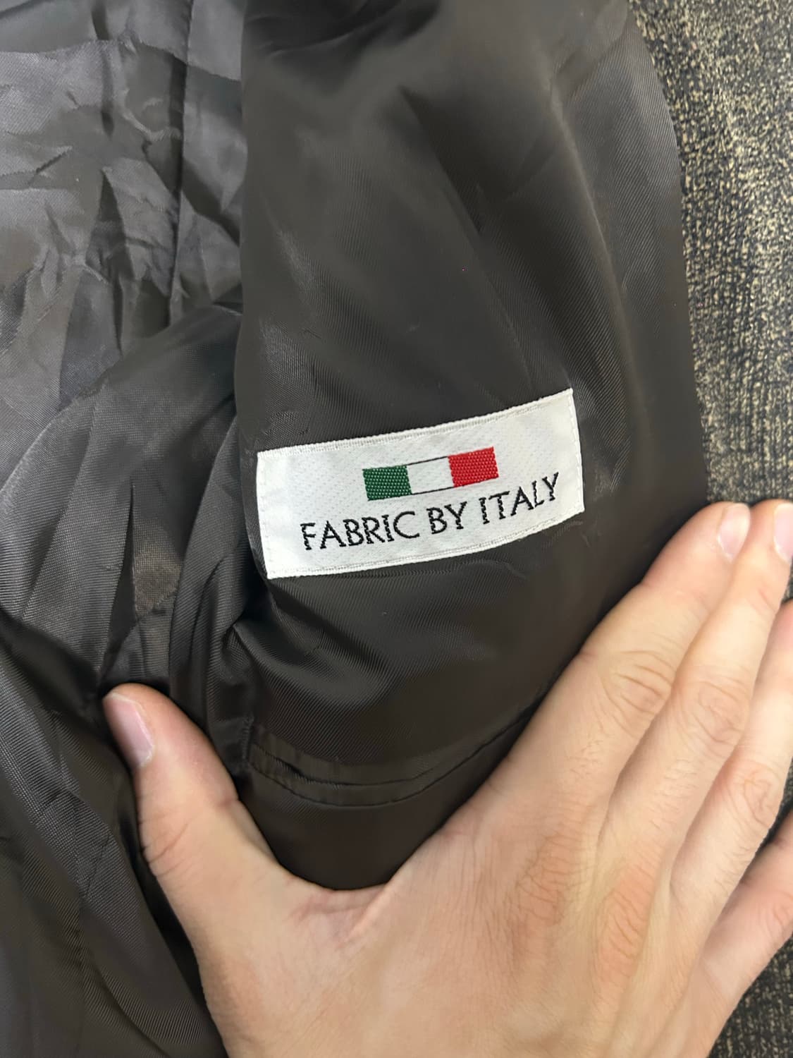 일본판 이태리원단 트위드 블레이저 사이즈 105~110 상품이미지3