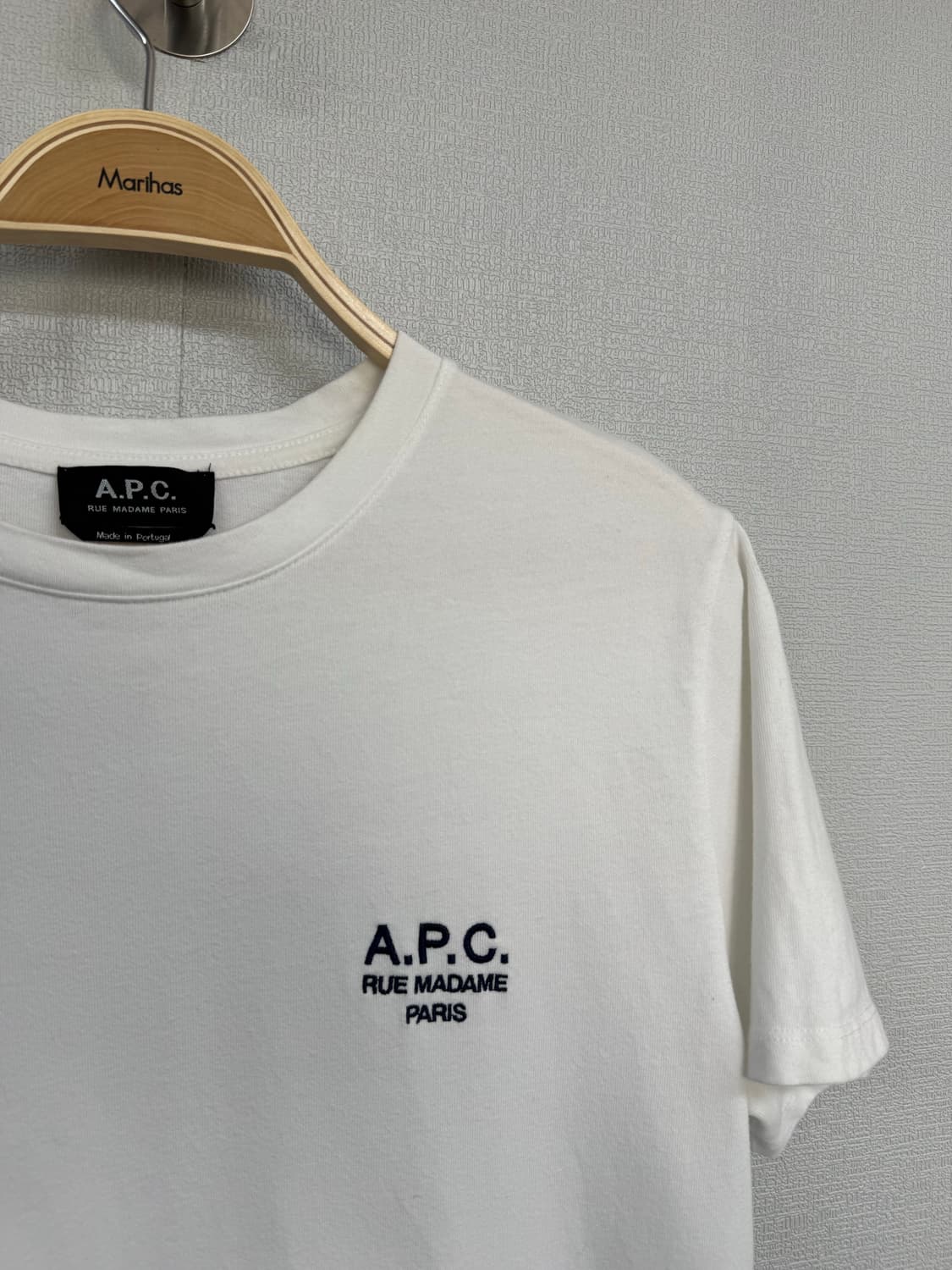 A.P.C 아페쎄 자수 로고 반팔 티셔츠 상품이미지2