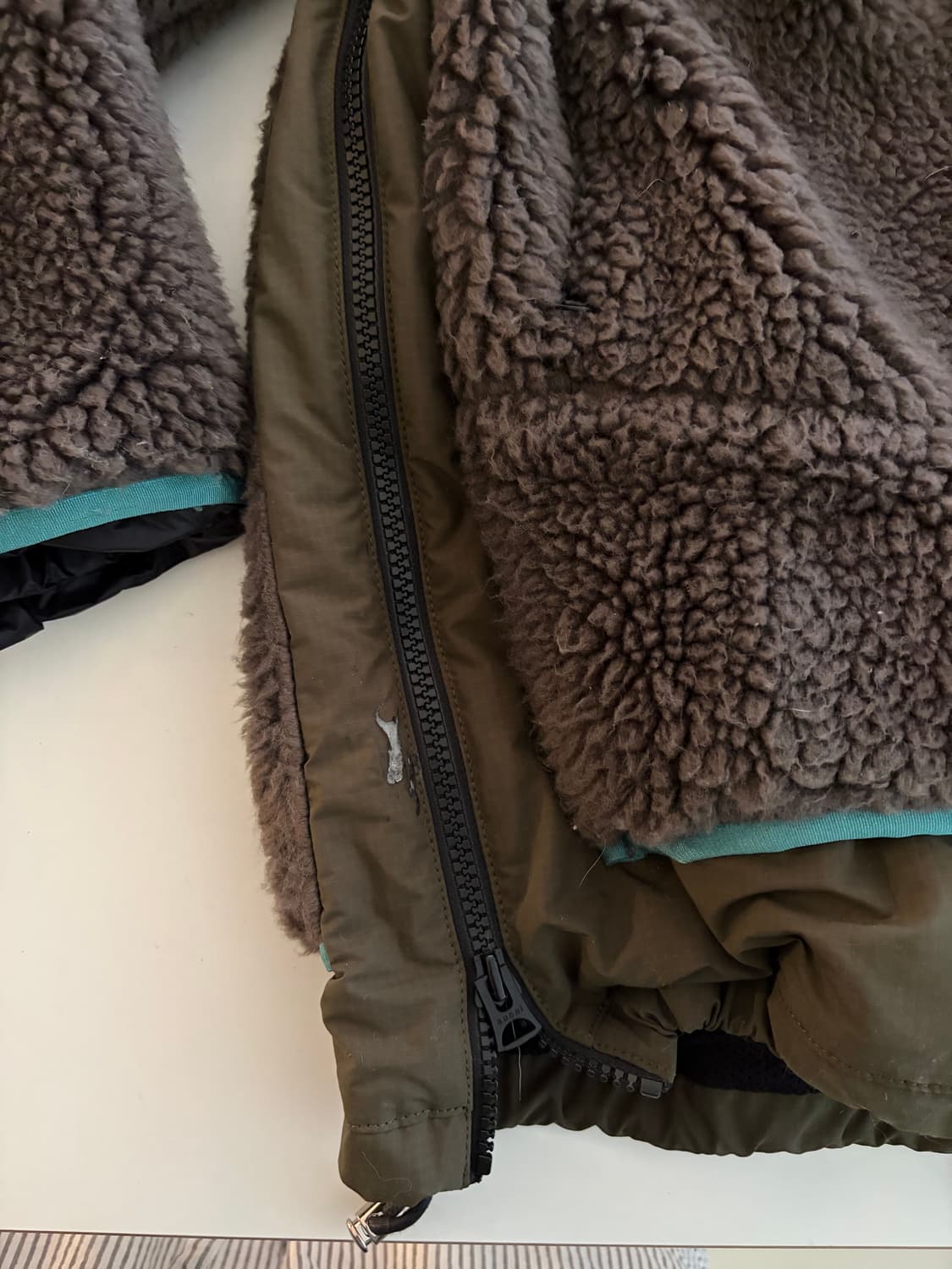 sacai 양털 패딩 상품이미지5