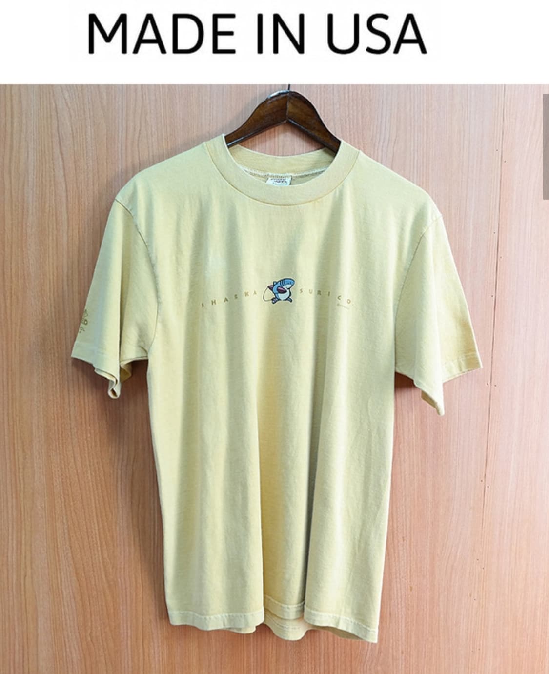 미국산 상어 서피  프린팅 티 새제품 상품이미지2