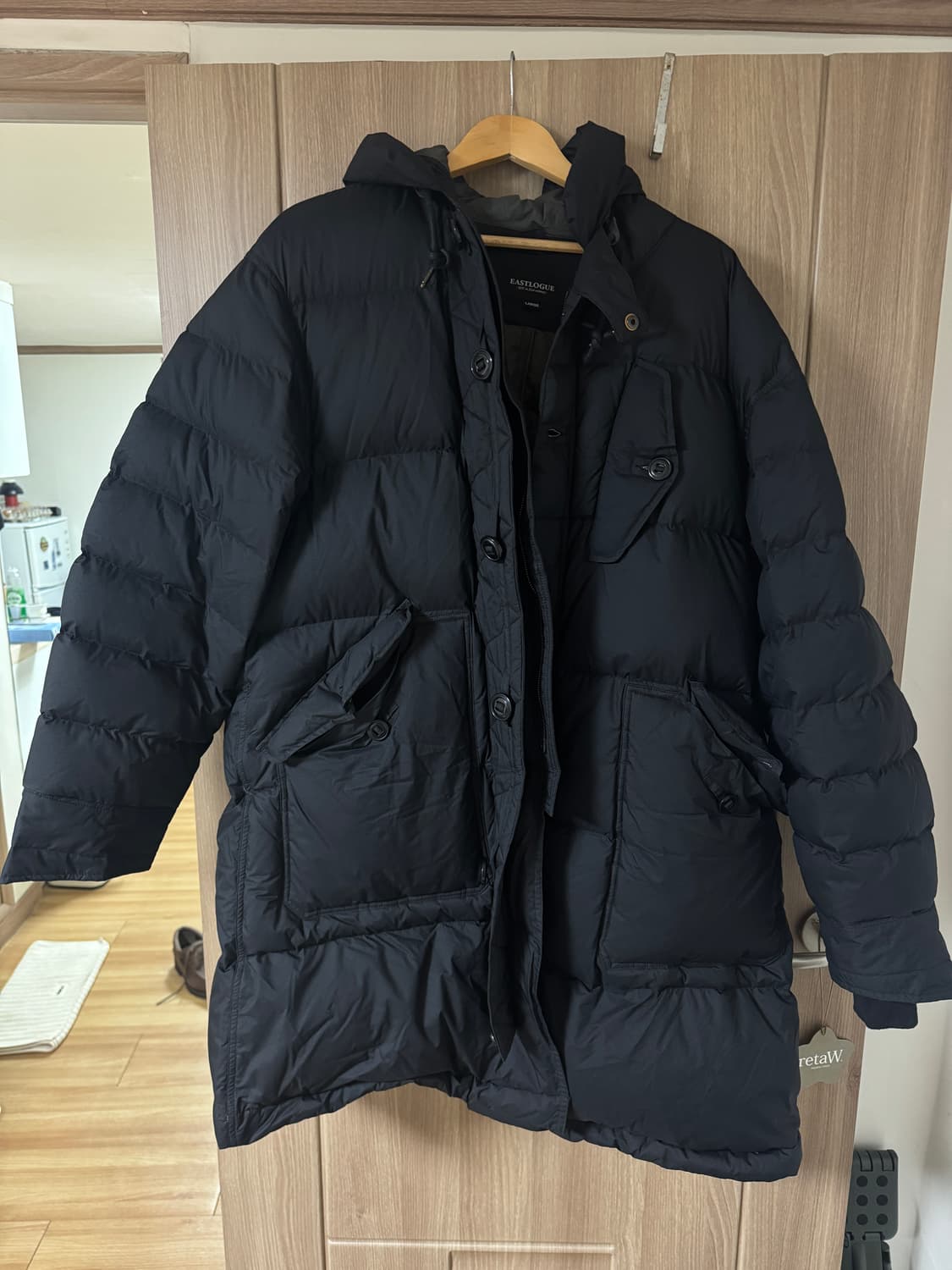 이스트로그 raf 다운 롱파카 L 상품이미지1