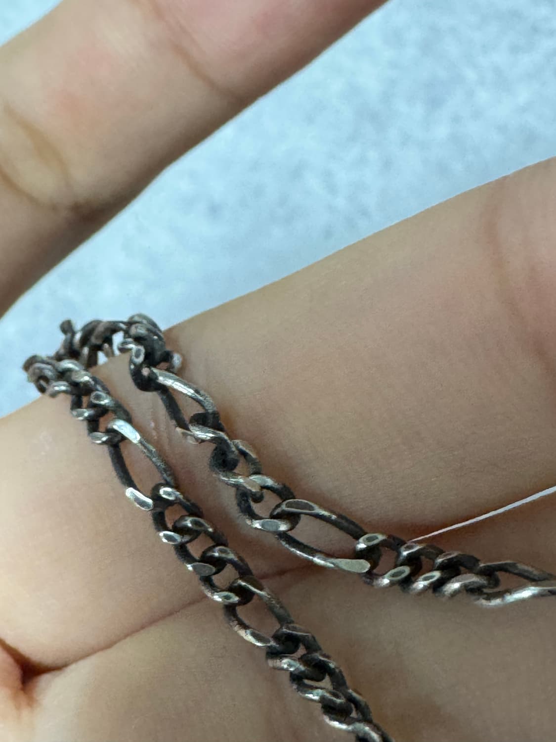 포그서비스 십자가 목걸이 더블체인48 상품이미지4