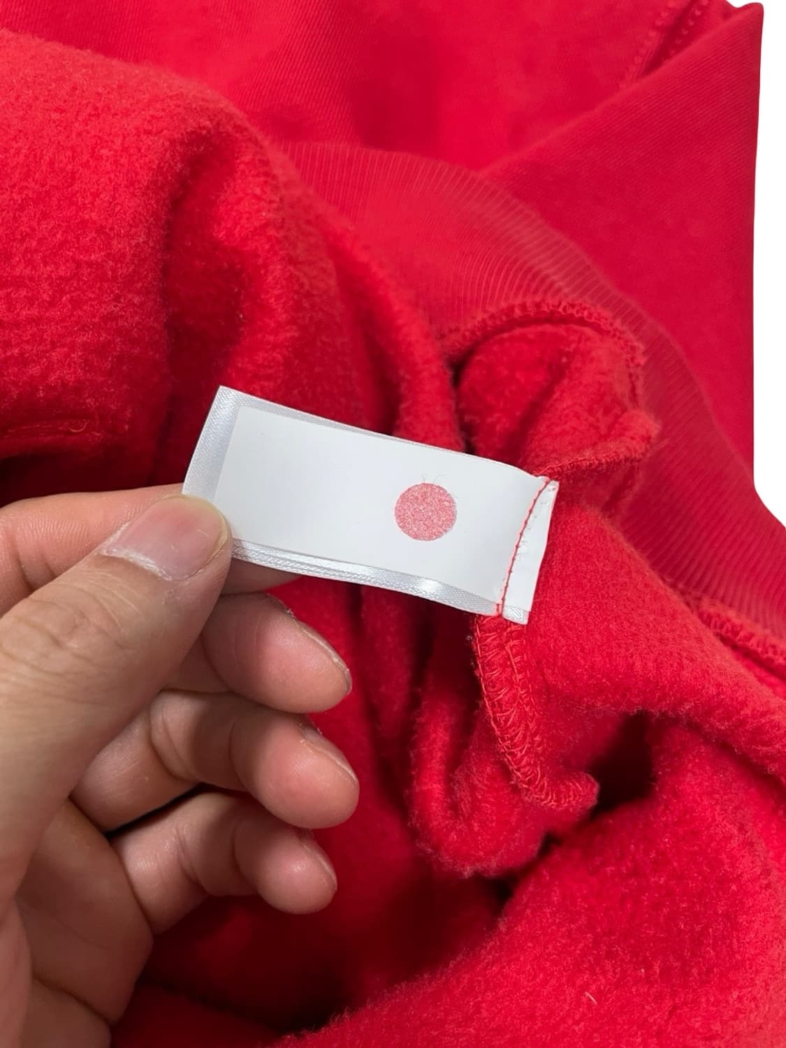 타미힐피거 레드 후드티 xl 상품이미지5