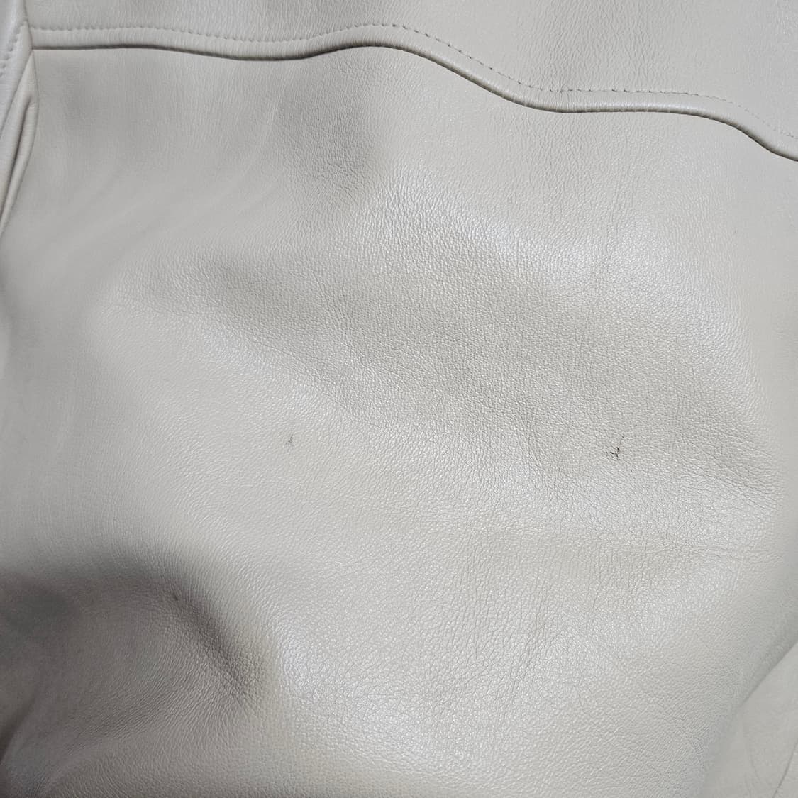 마뗑킴 램스킨 양가죽 레더자켓 M 상품이미지6