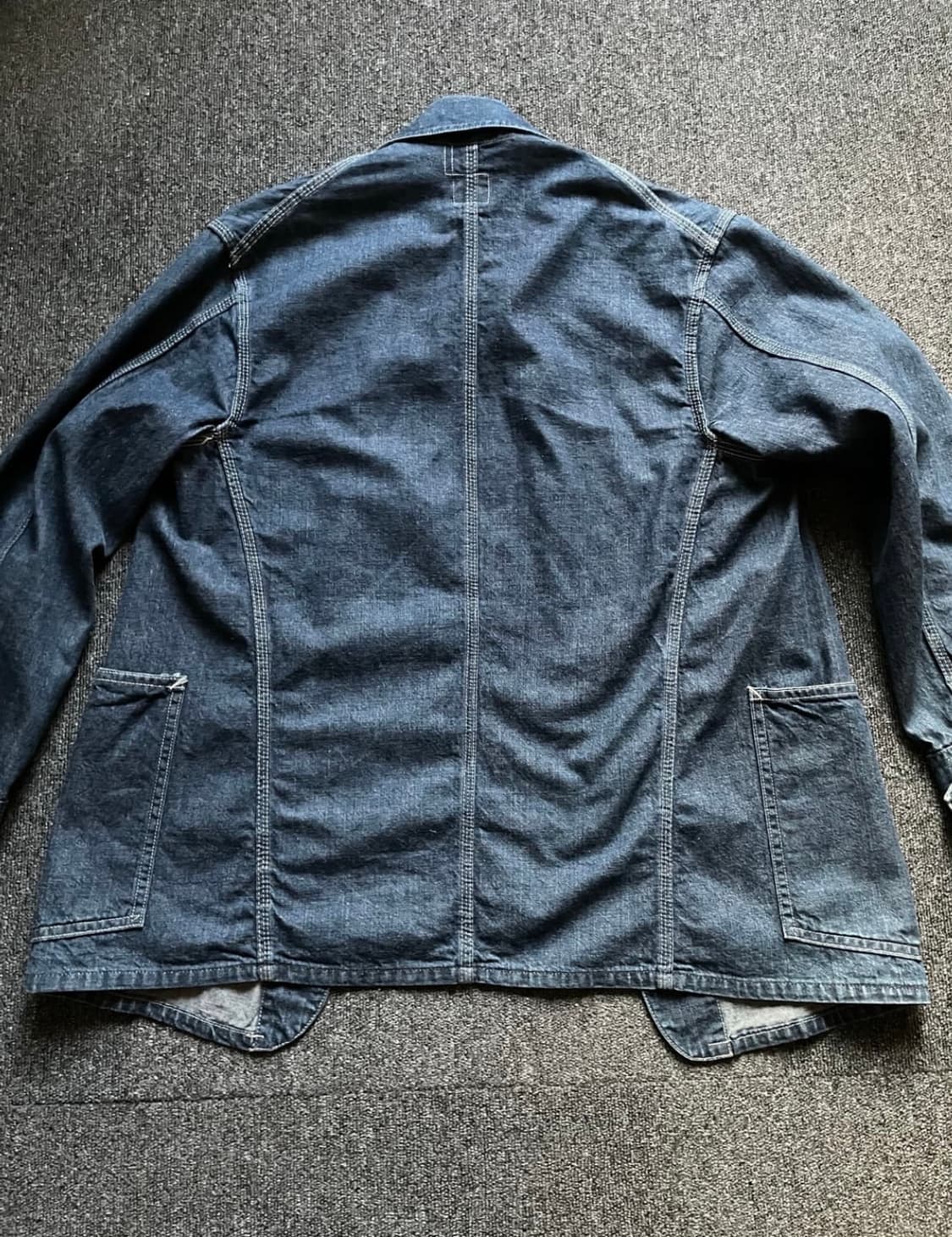 포스트오버롤즈 데님 커버올 엔지니어자켓 상품이미지8