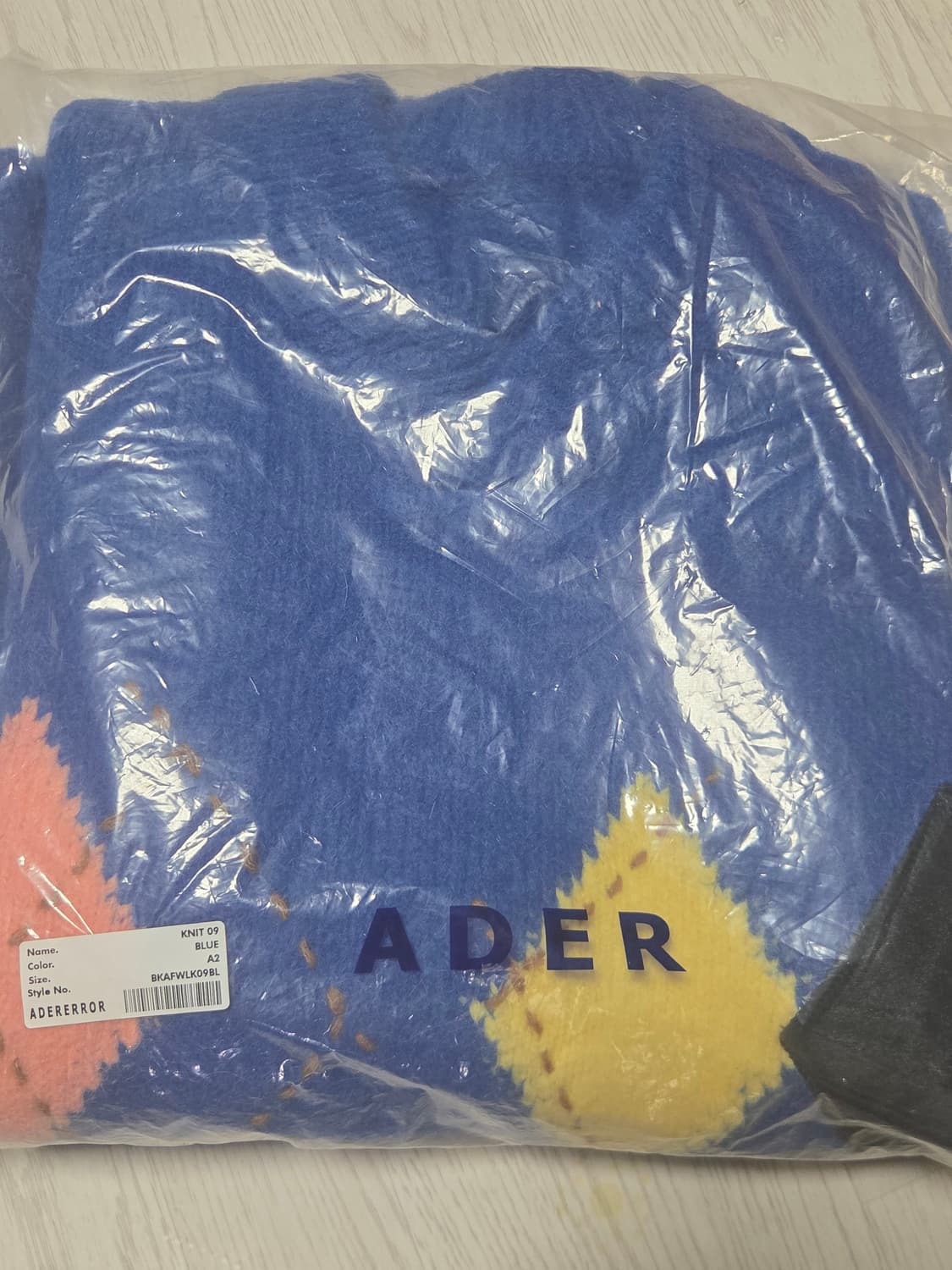 아더에러 니트 블루 상품이미지4