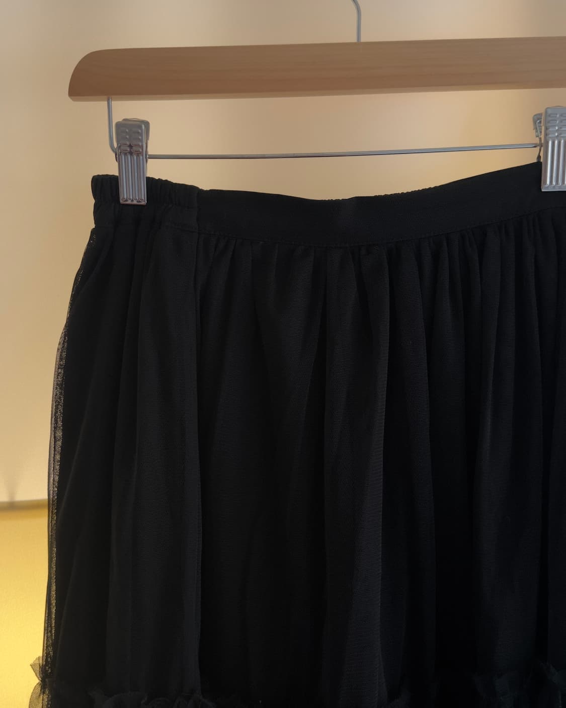 [INGNI] black lace layers skirt 상품이미지7