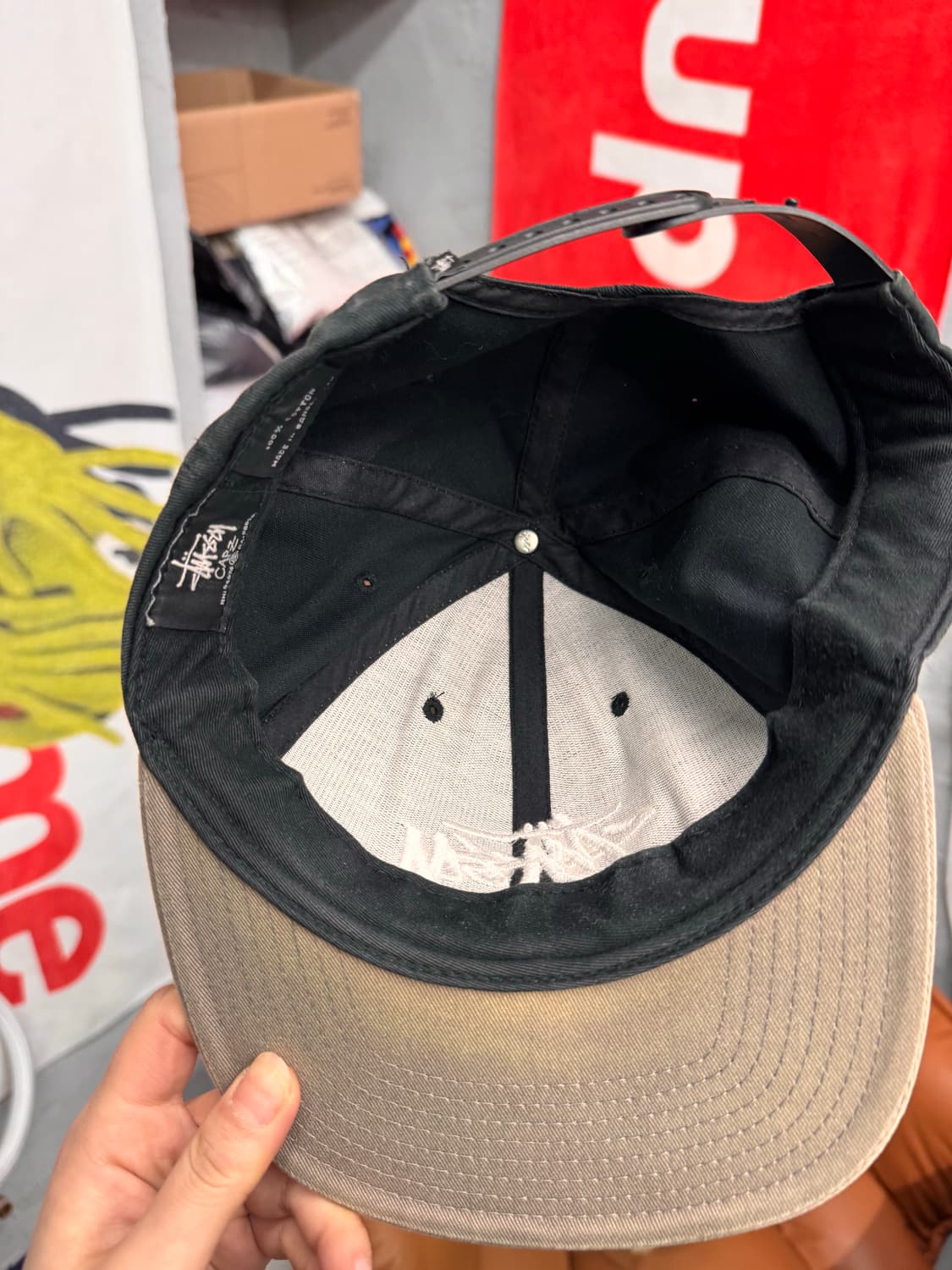 빈티지 스투시 캡  상품이미지3